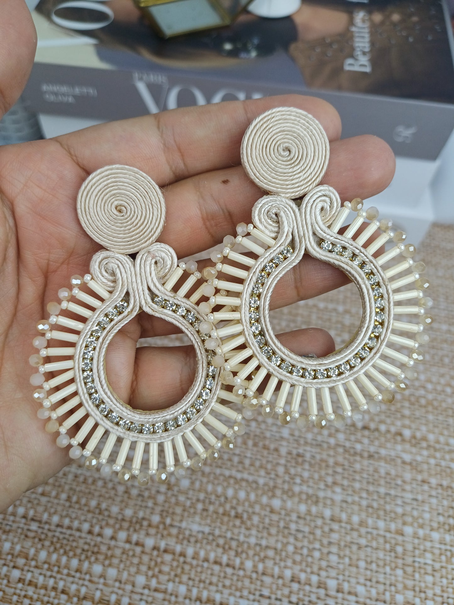 Maxi Arete Soutache Canutillo