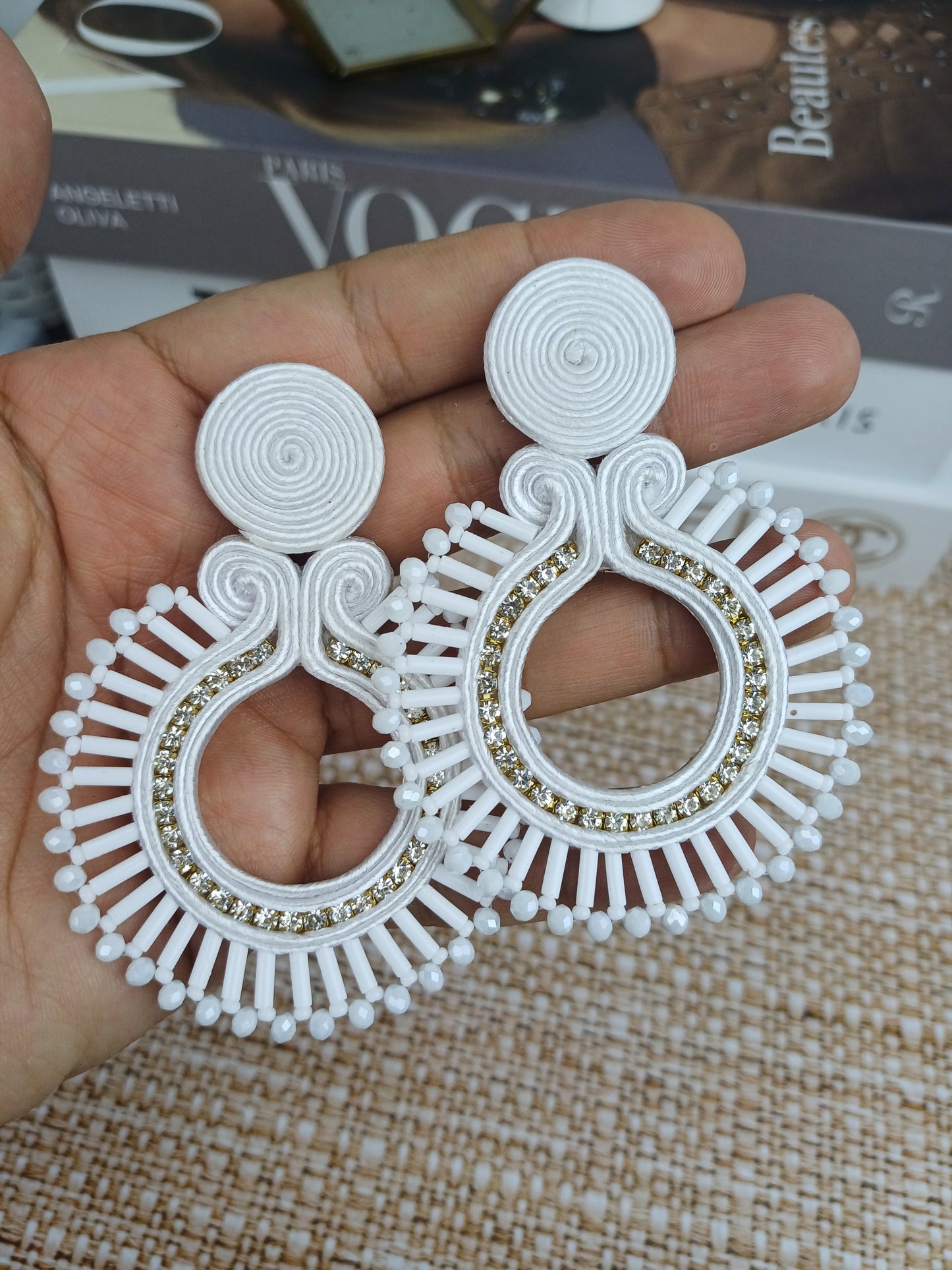 Maxi Arete Soutache Canutillo