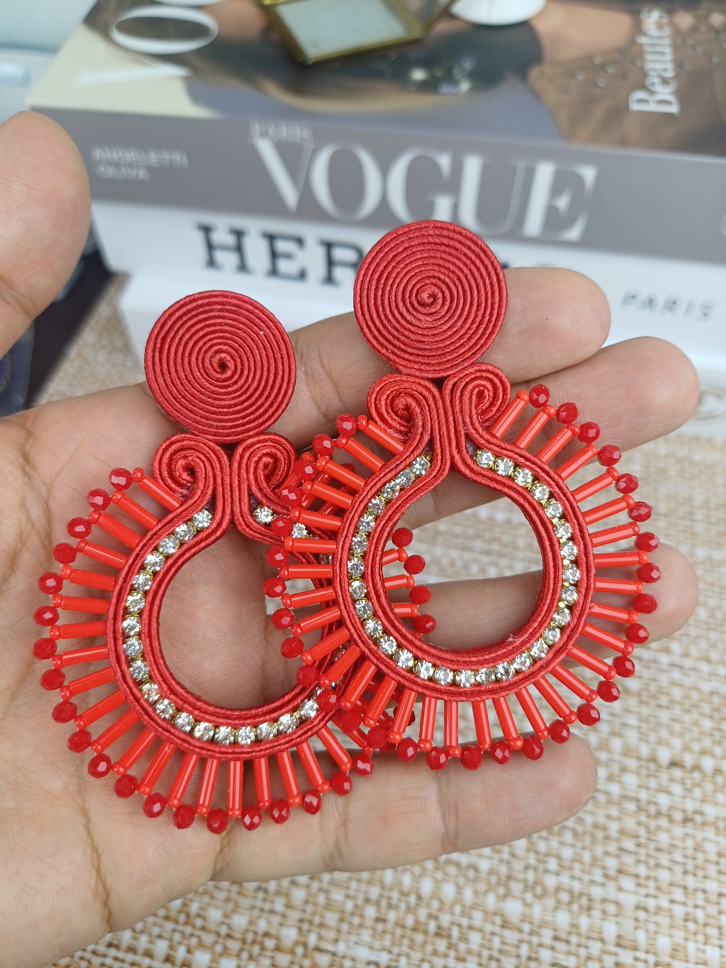 Maxi Arete Soutache Canutillo