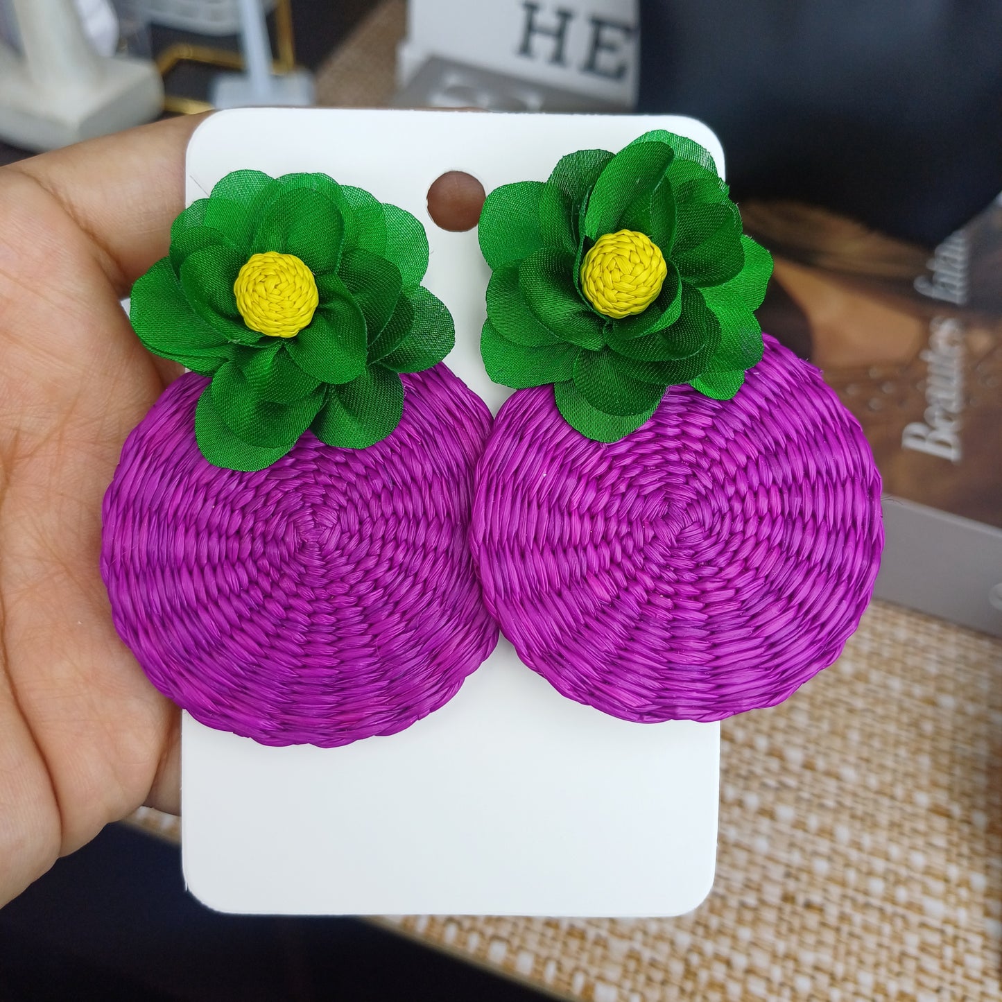 Maxi Arete iraca flor