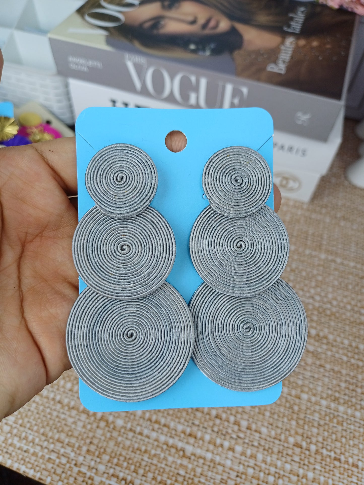 Maxi Arete triple Soutache