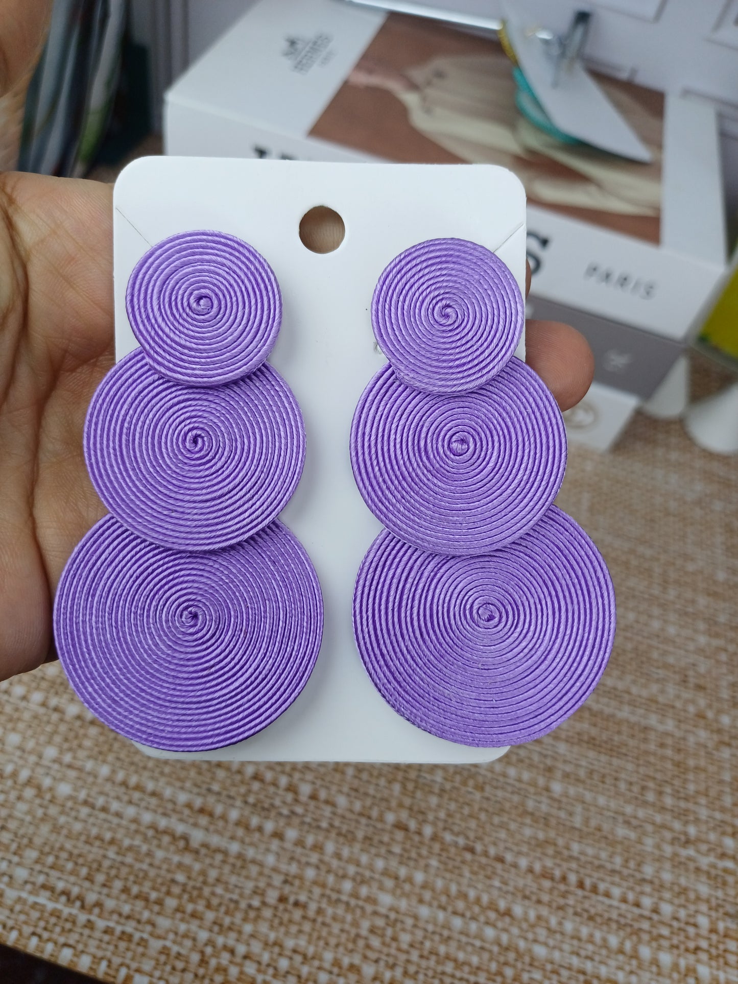 Maxi Arete triple Soutache