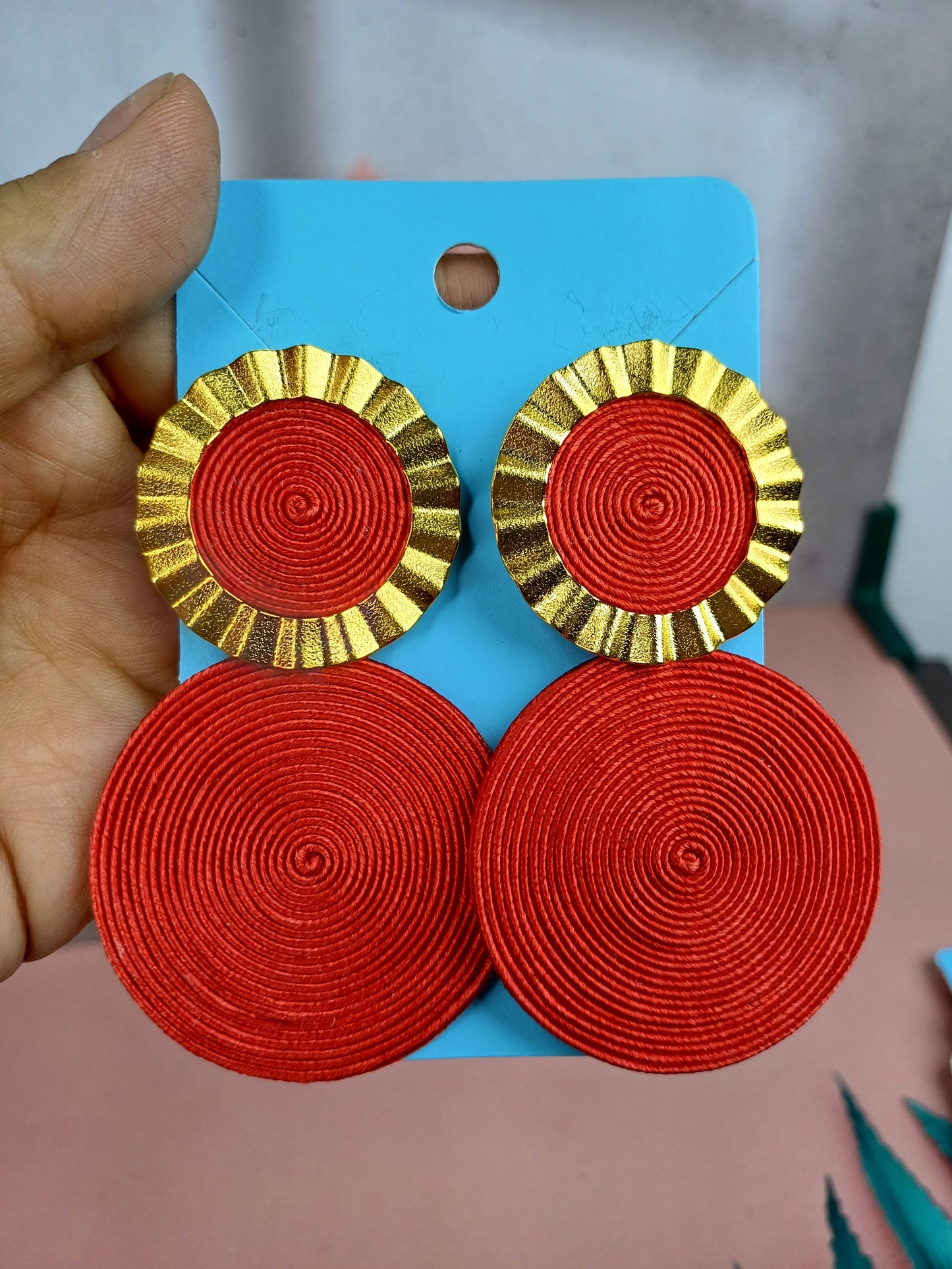 Maxi Arete Doble Soutache