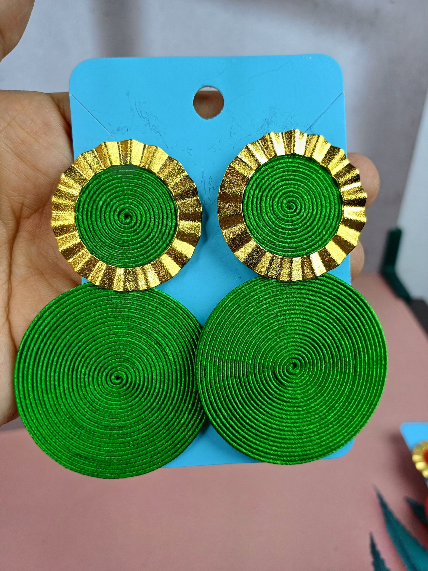 Maxi Arete Doble Soutache