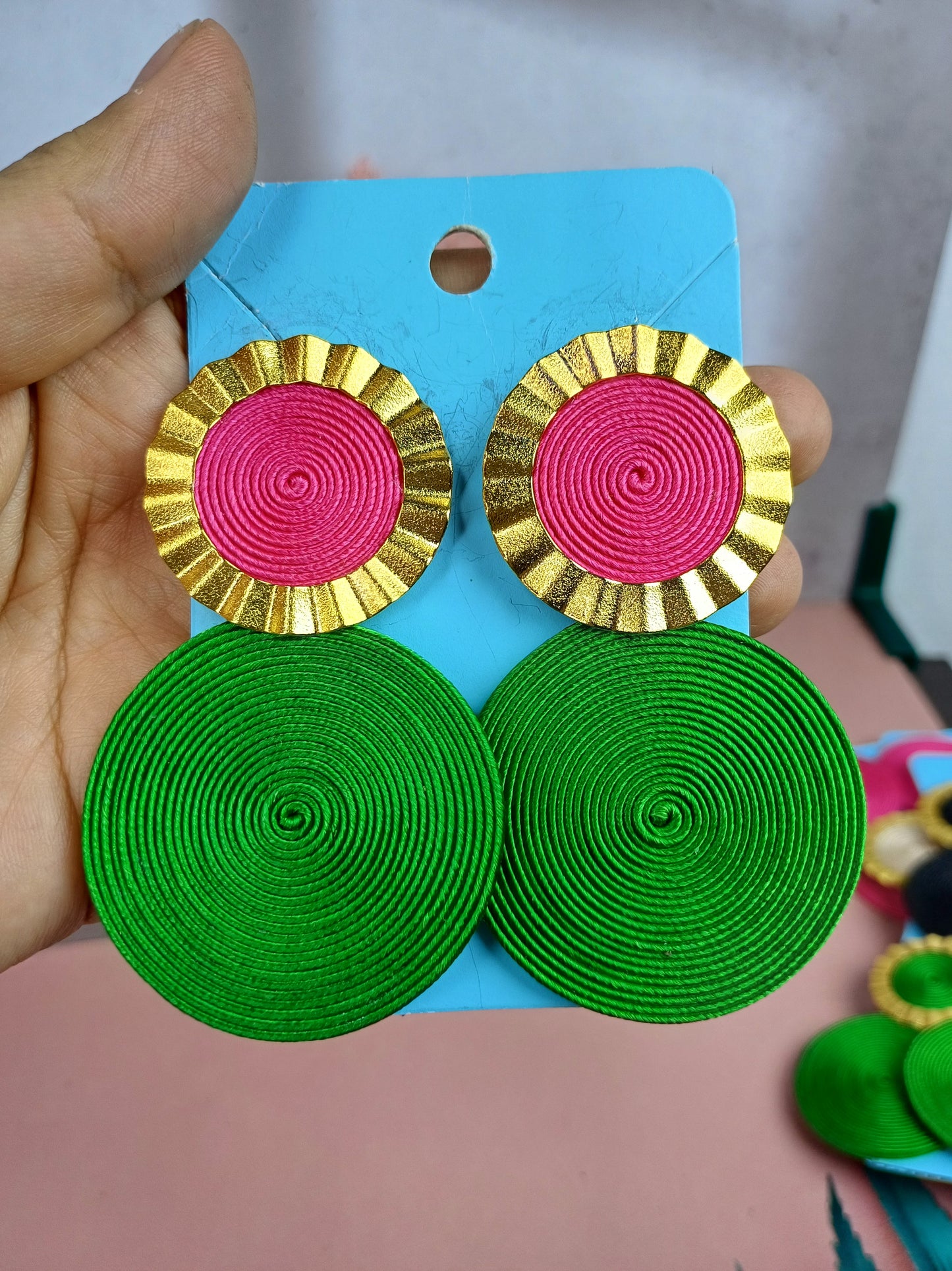 Maxi Arete Doble Soutache