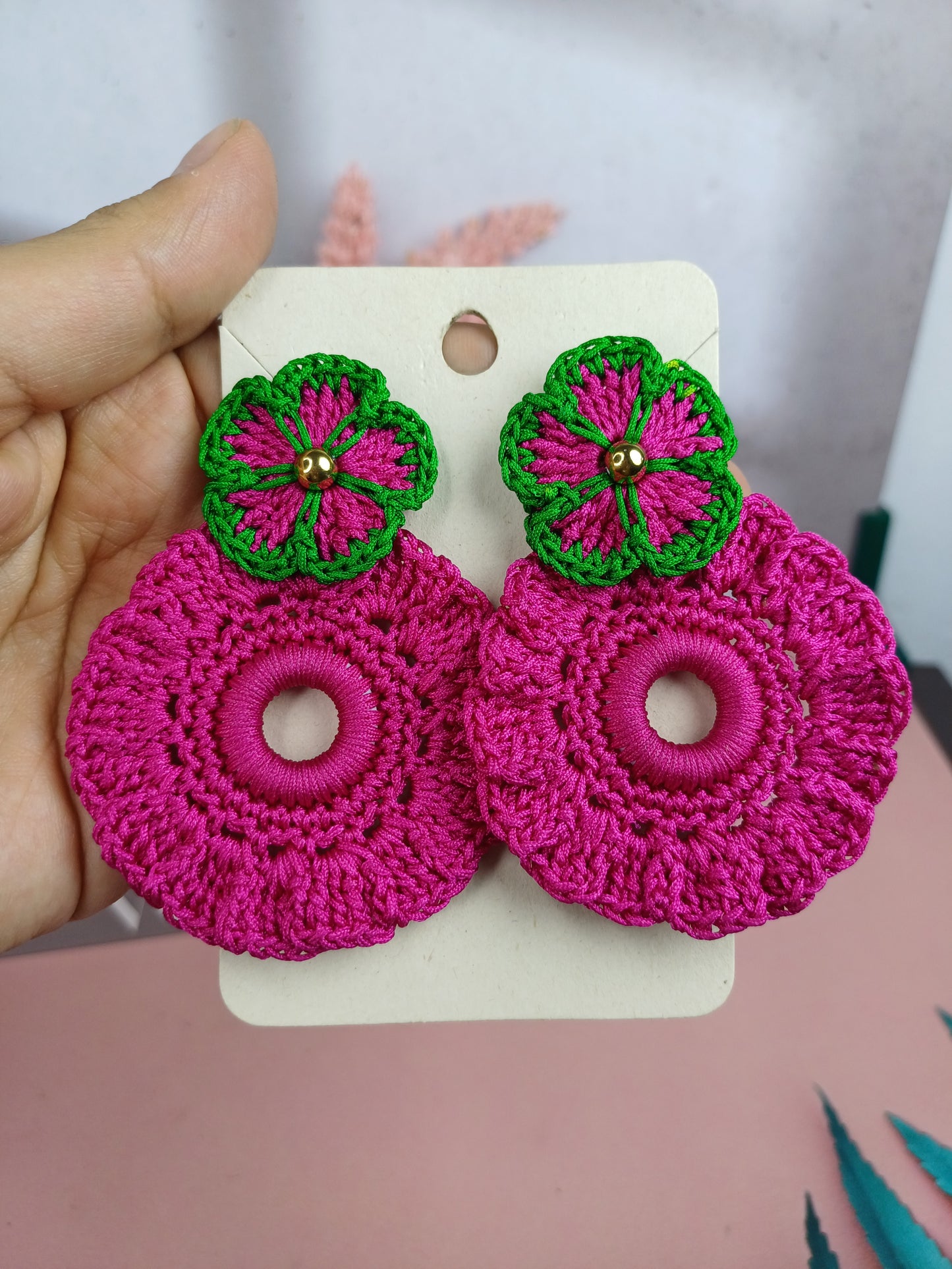 Maxi Arete en Crochet