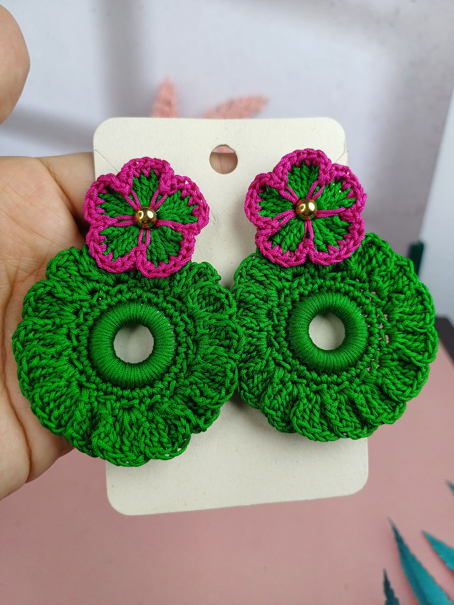 Maxi Arete en Crochet