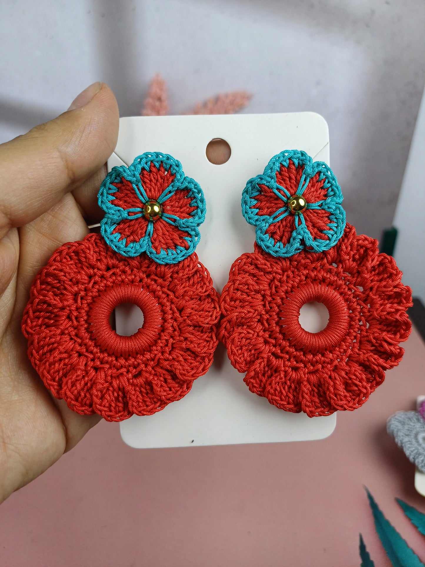 Maxi Arete en Crochet