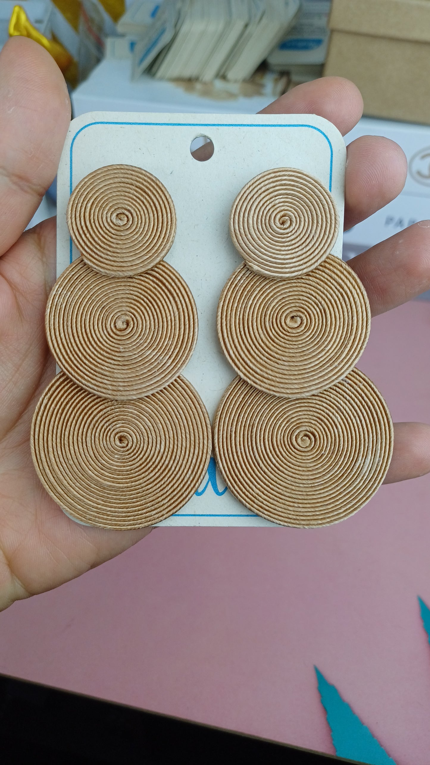 Maxi Arete triple Soutache