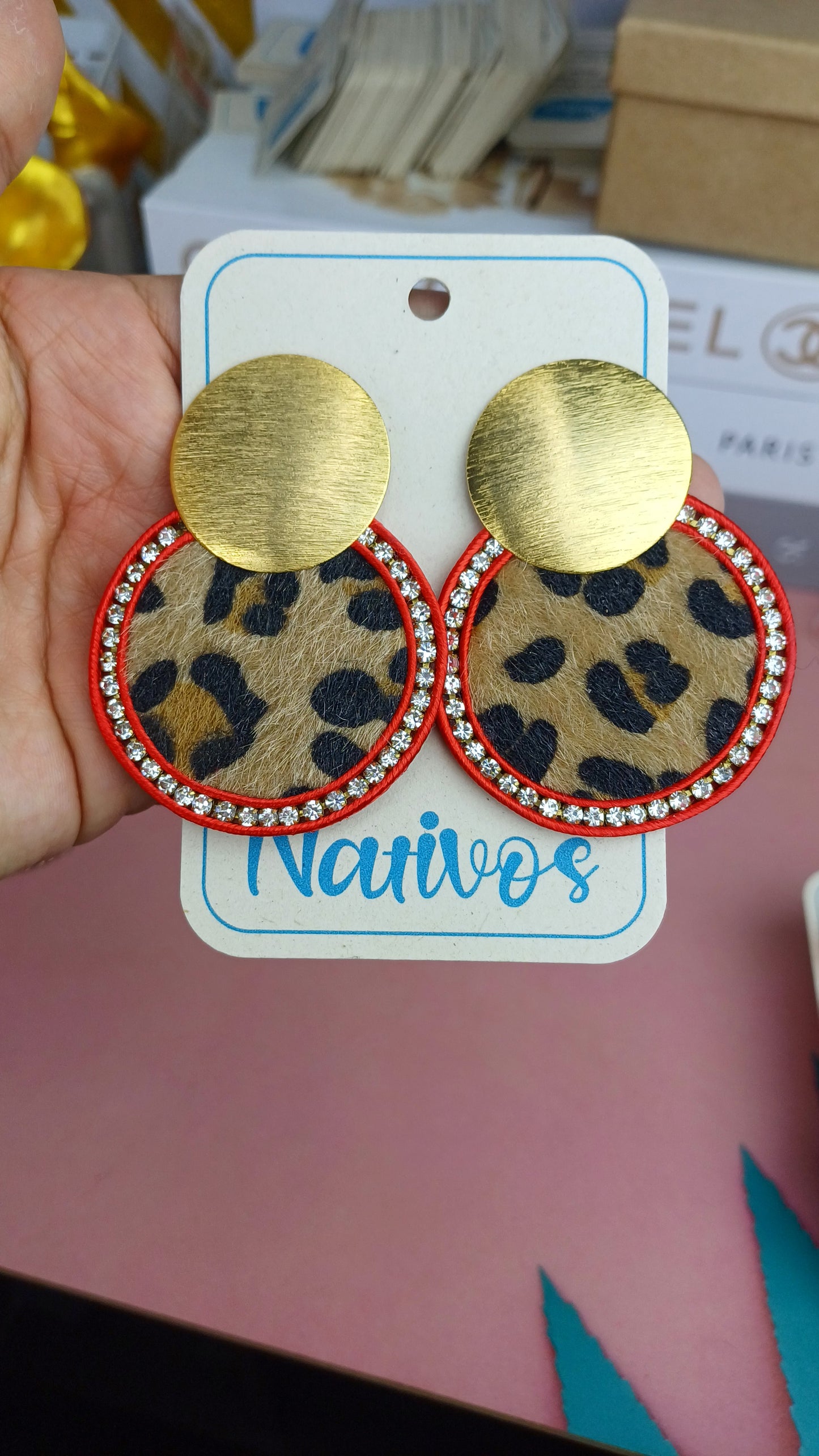 Arete Animal Print