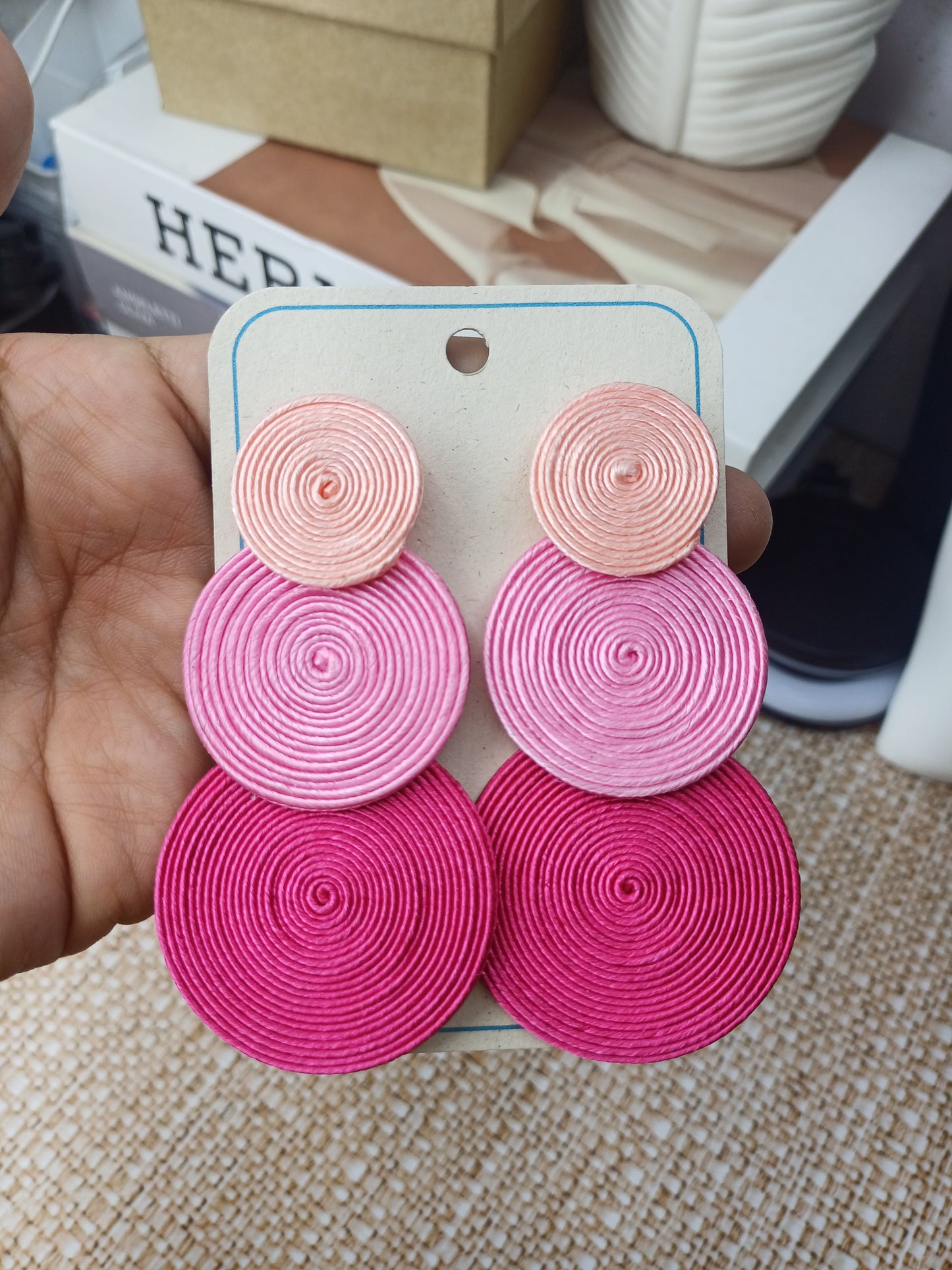 Maxi Arete triple Soutache