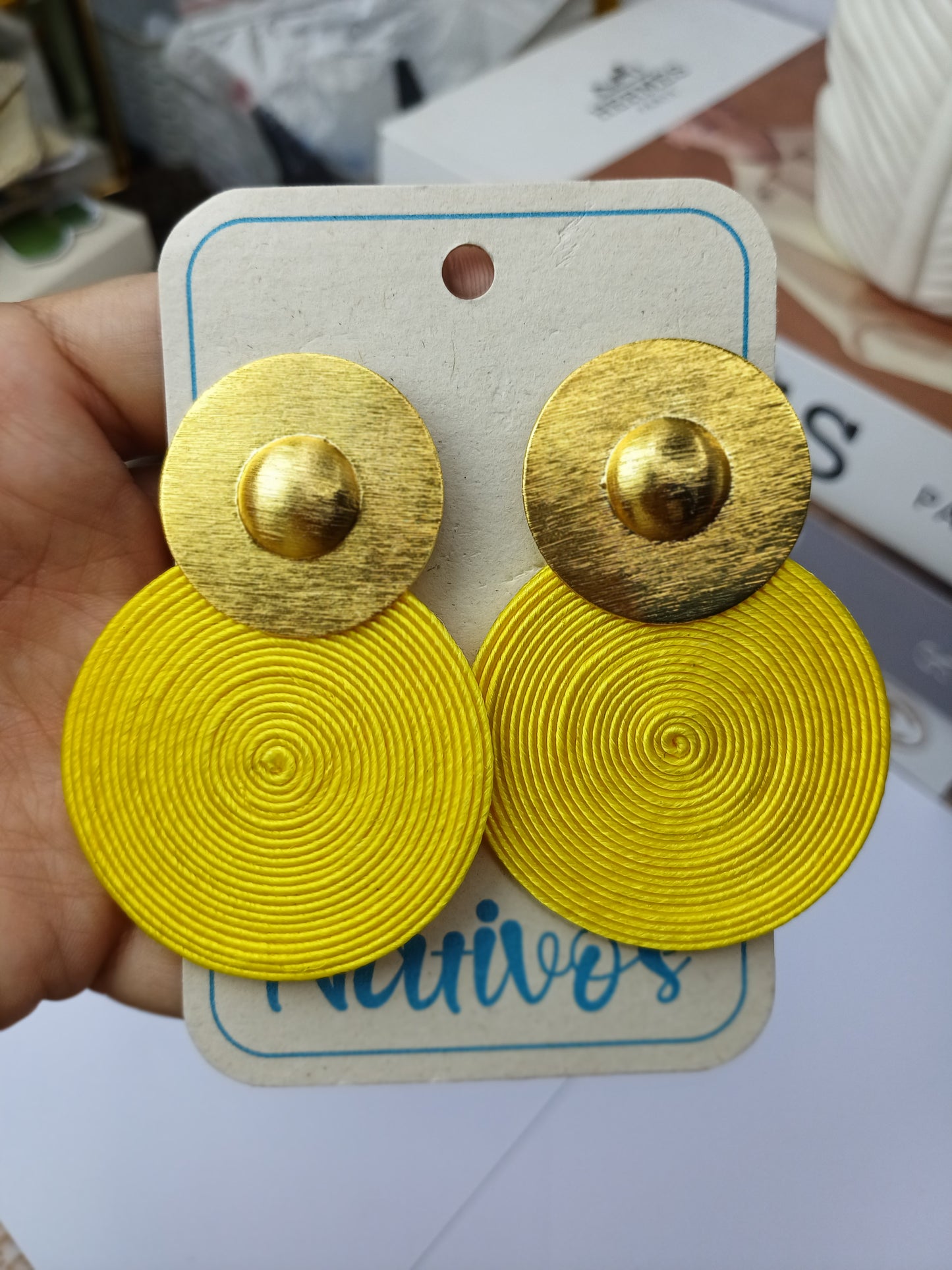 Arete soutache Basico