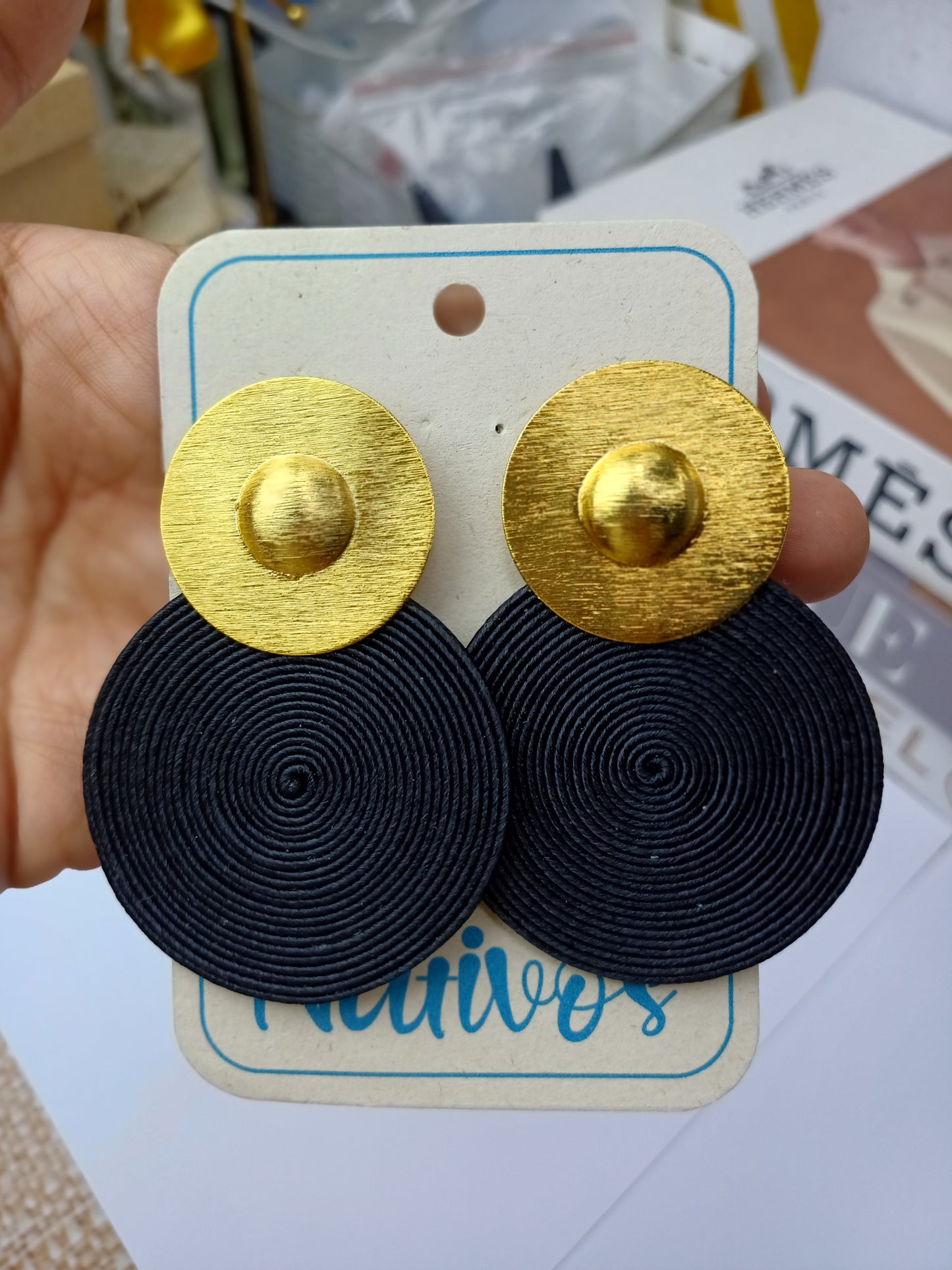 Arete soutache Basico