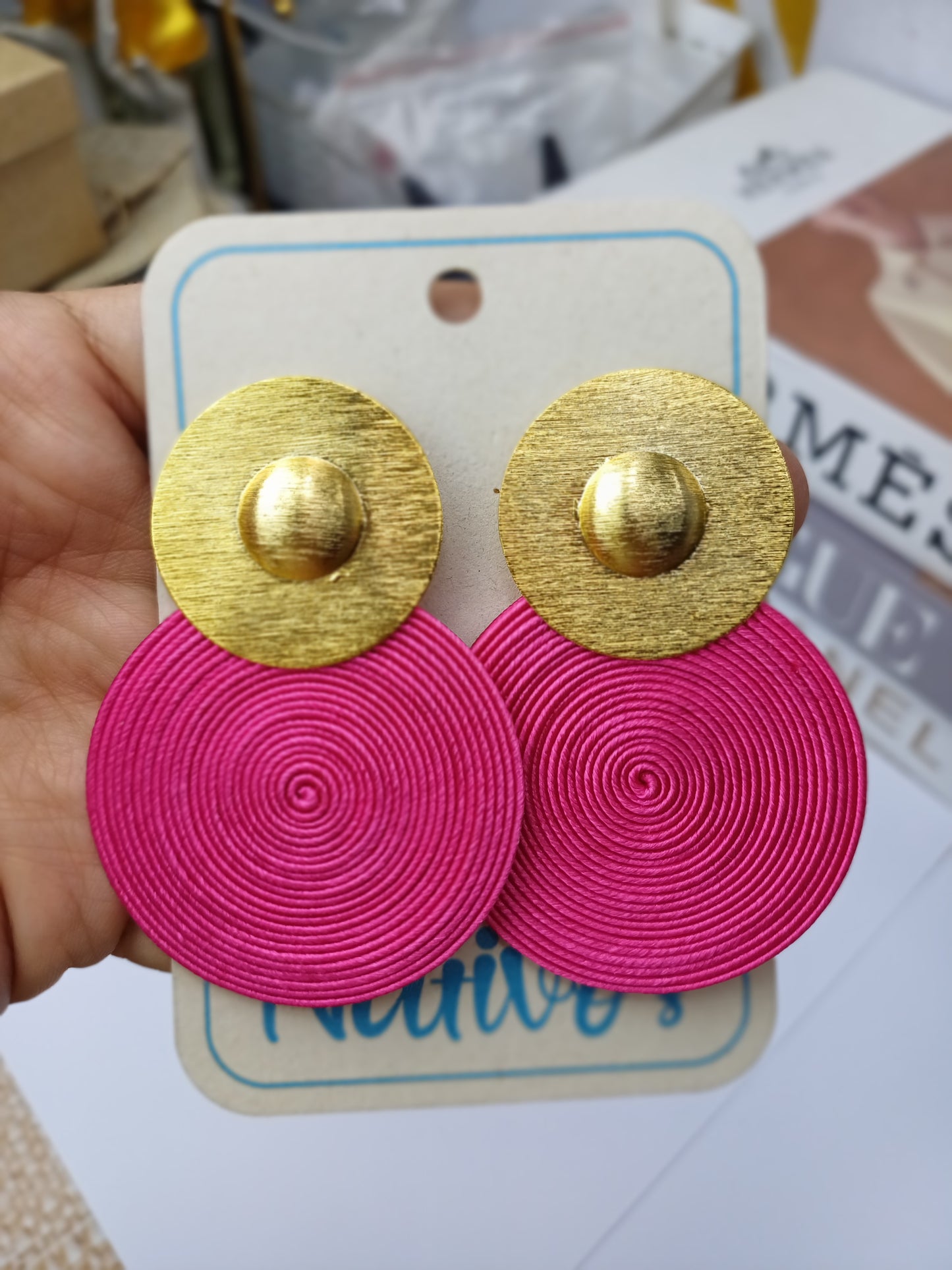 Arete soutache Basico