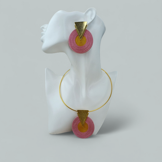 Set de Aretes y Gargantilla