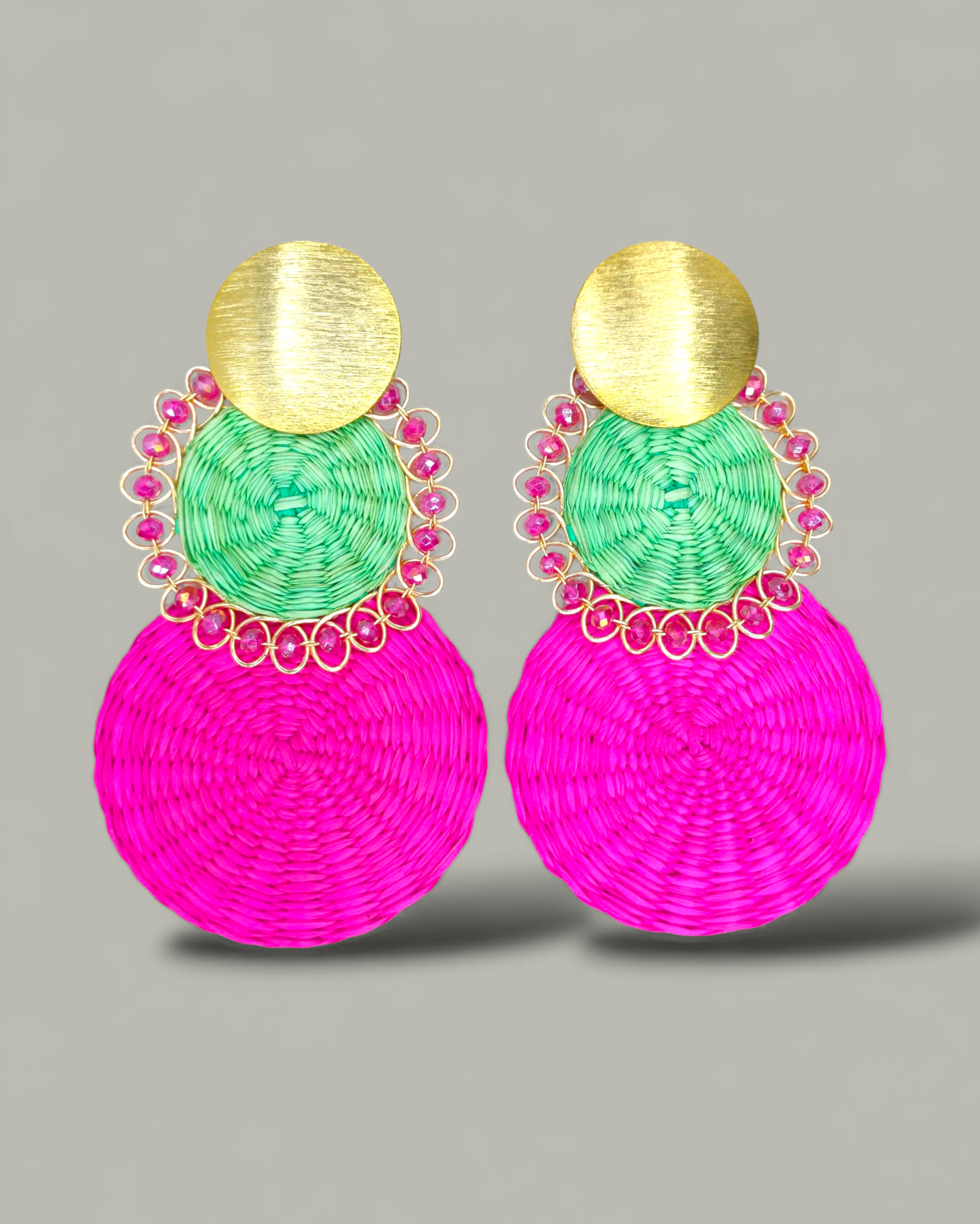 Maxi Arete Iraca doble Alambrismo