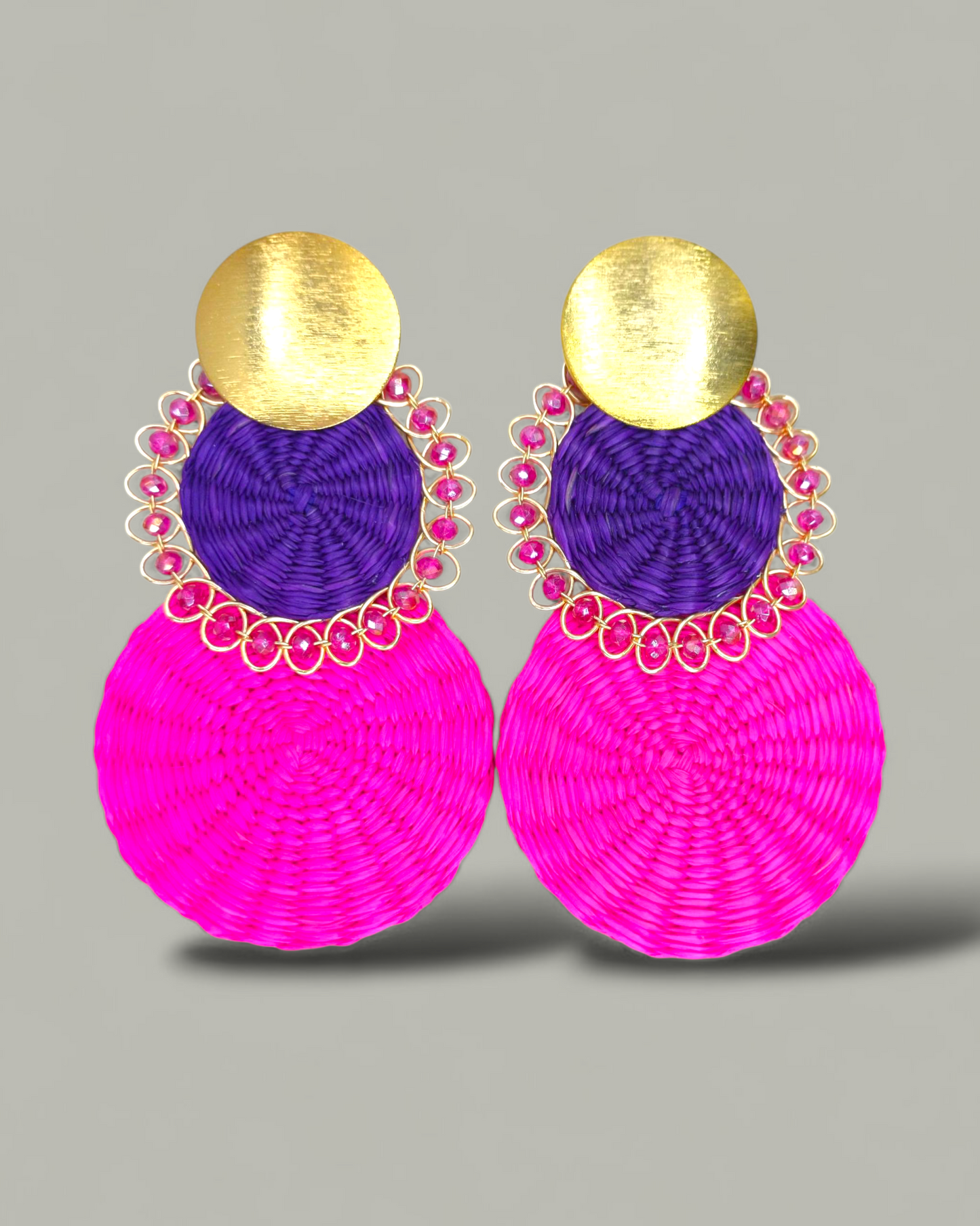 Maxi Arete Iraca doble Alambrismo