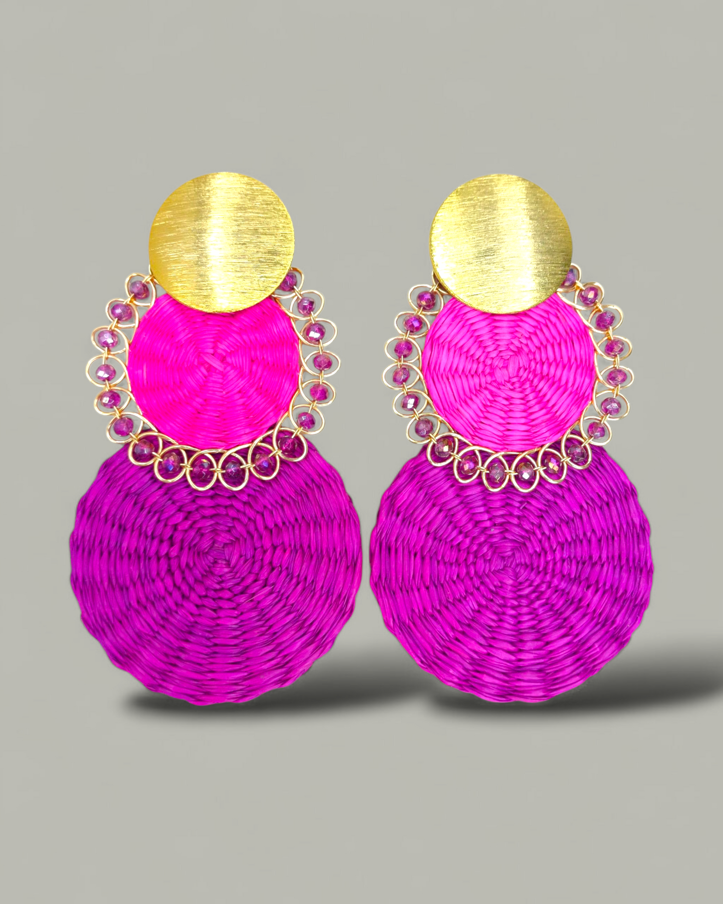Maxi Arete Iraca doble Alambrismo