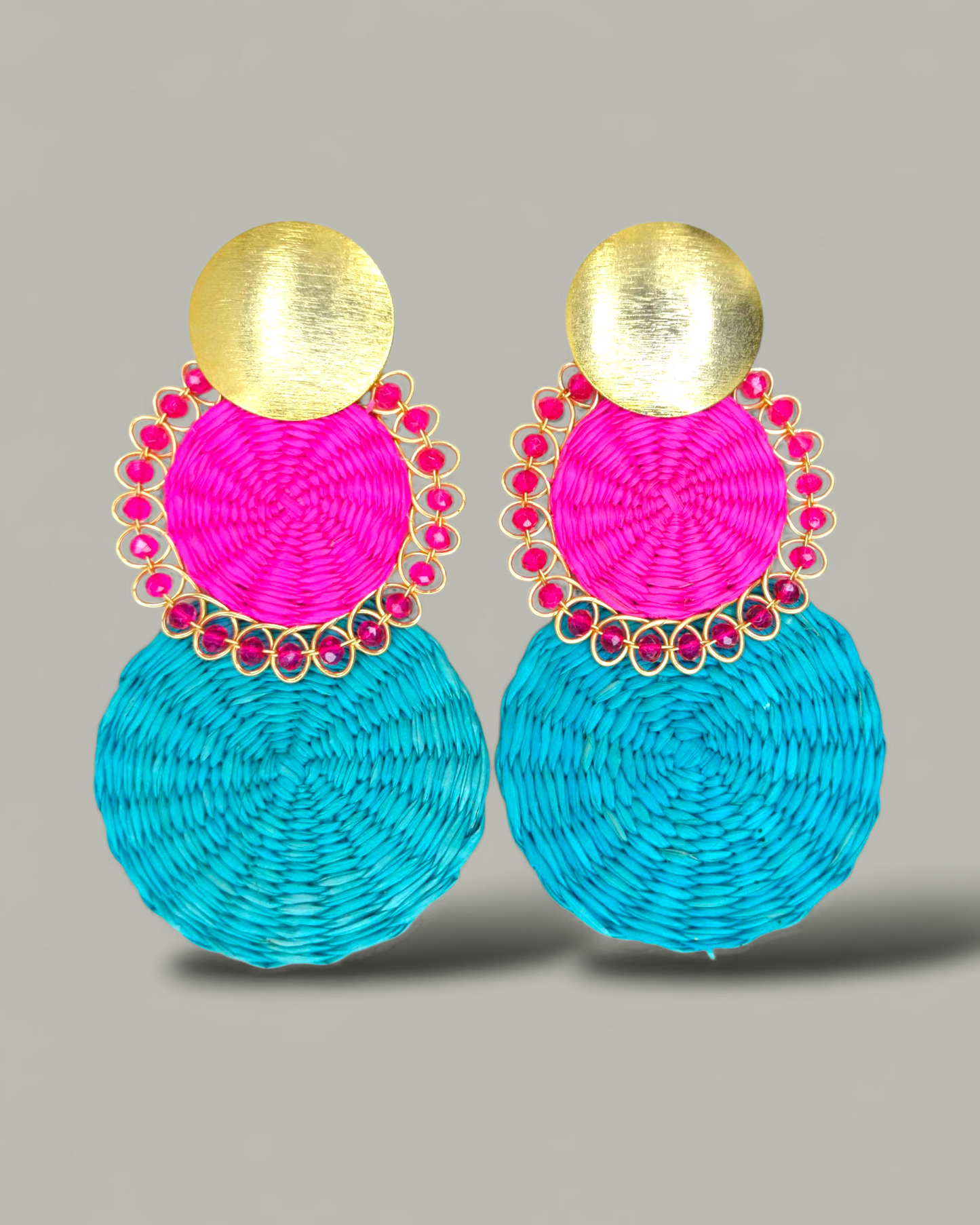Maxi Arete Iraca doble Alambrismo