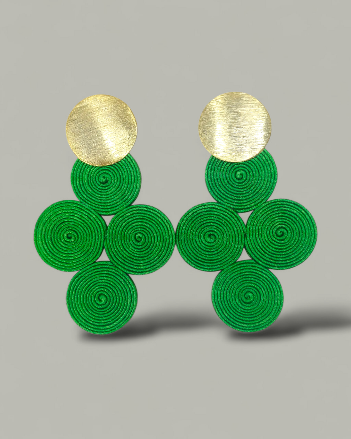 Maxi Arete Soutache 4 Circulos