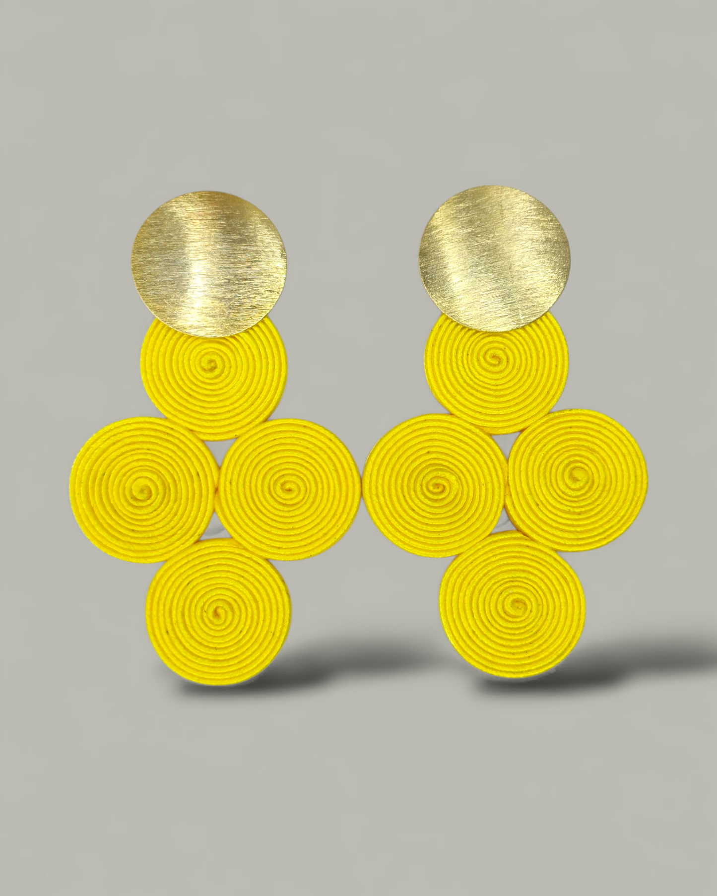 Maxi Arete Soutache 4 Circulos