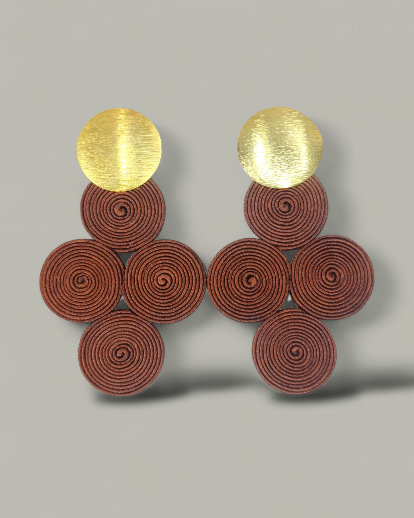 Maxi Arete Soutache 4 Circulos