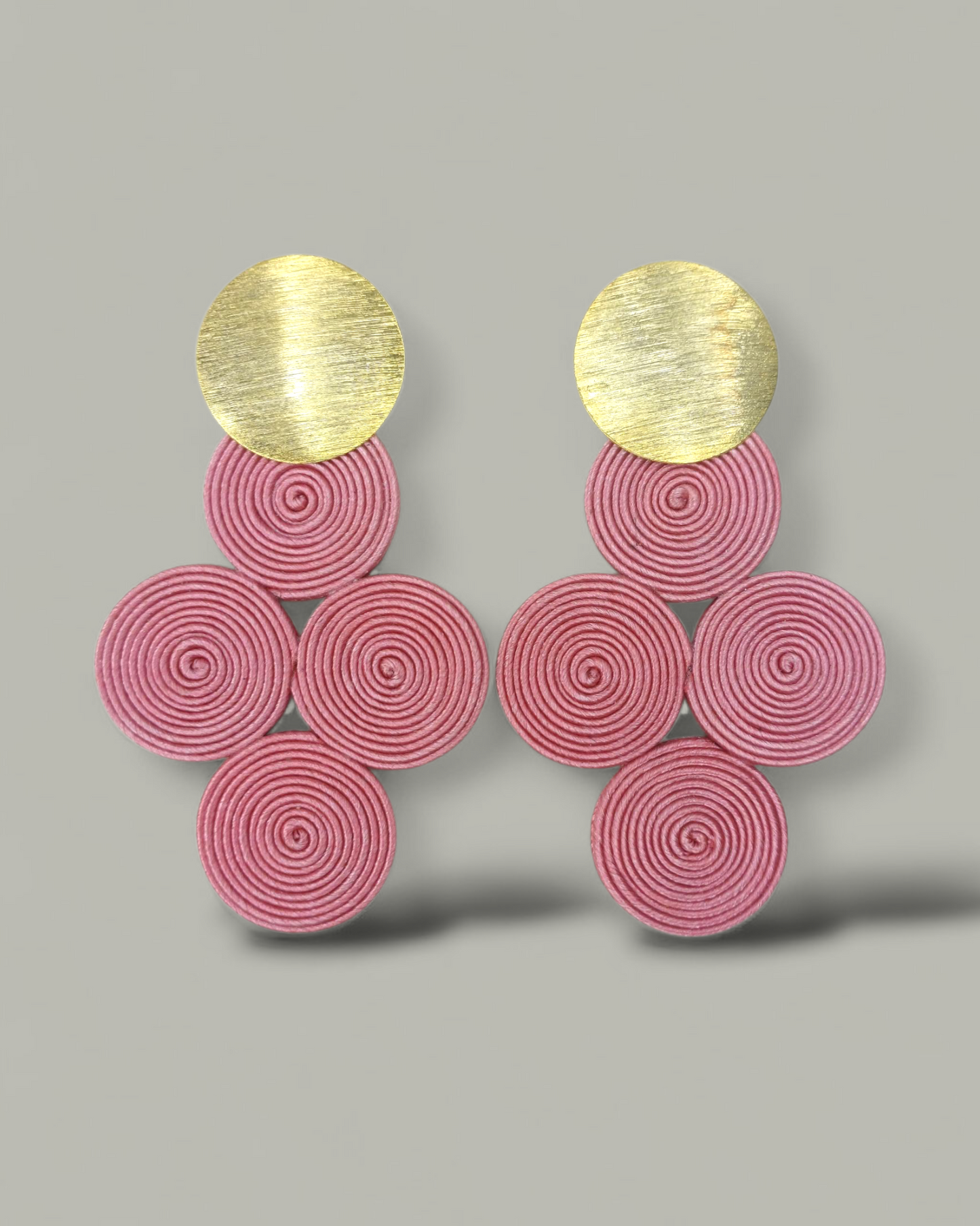 Maxi Arete Soutache 4 Circulos