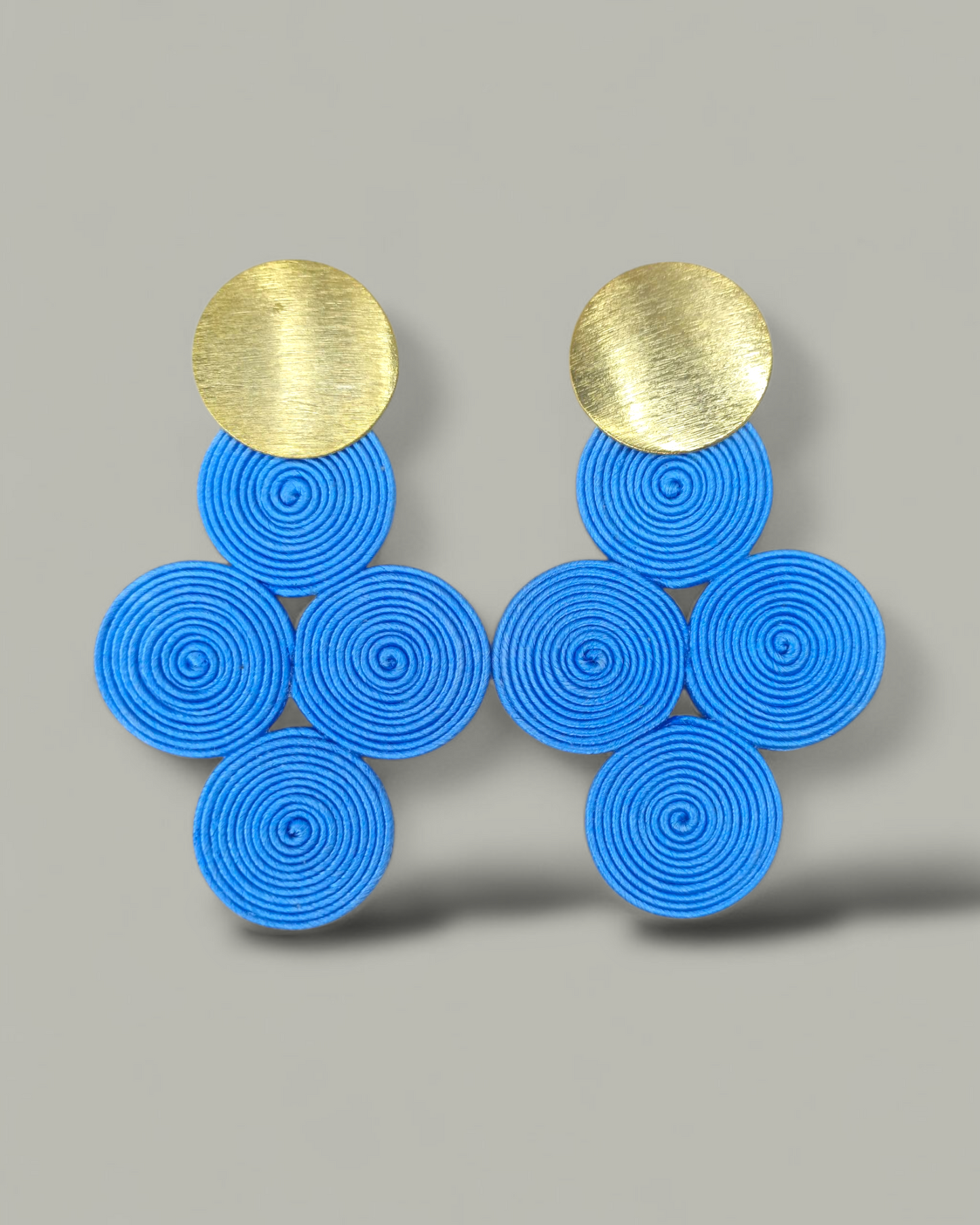 Maxi Arete Soutache 4 Circulos