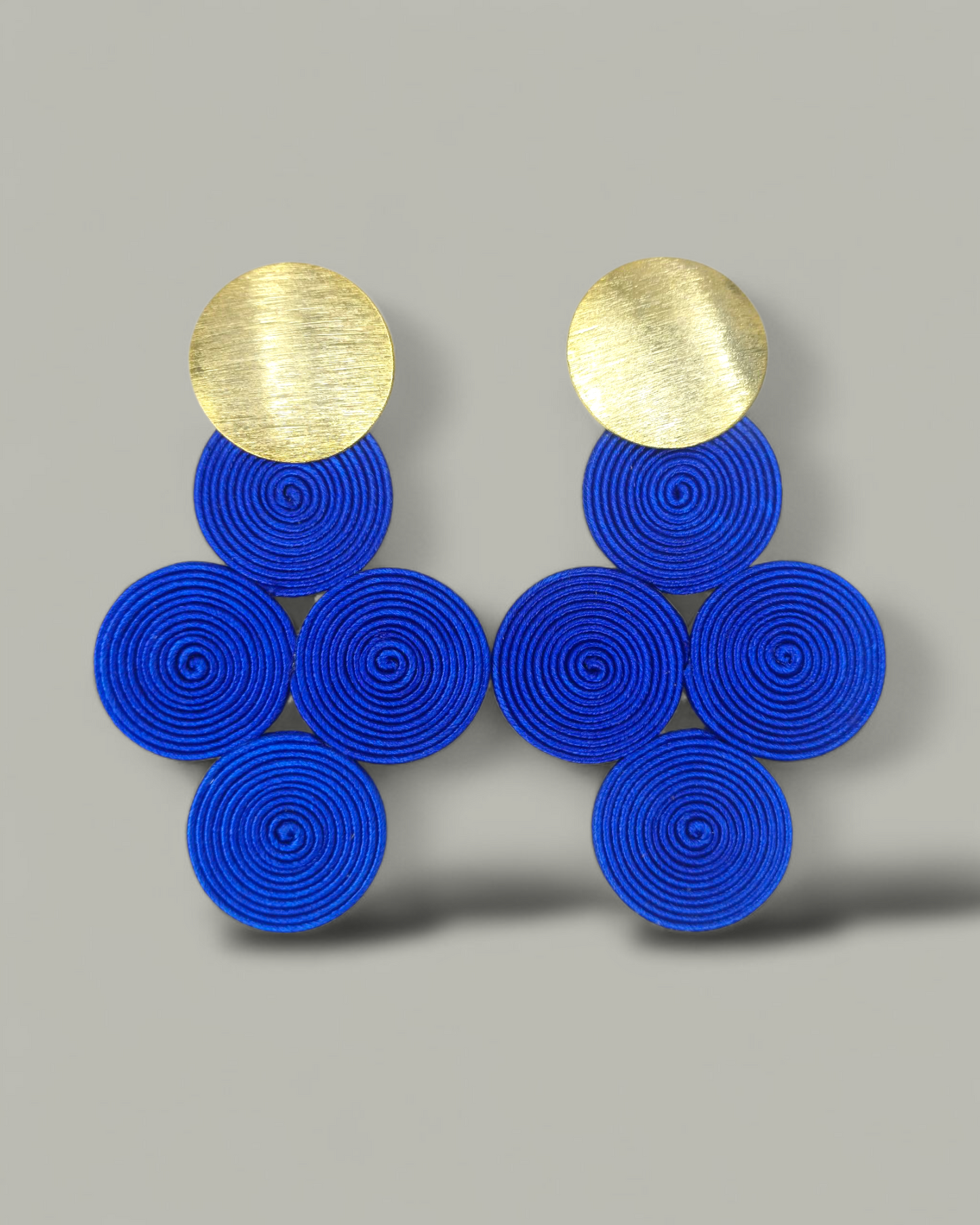 Maxi Arete Soutache 4 Circulos