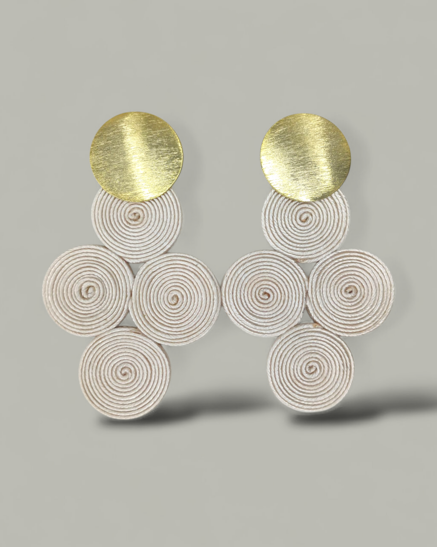 Maxi Arete Soutache 4 Circulos