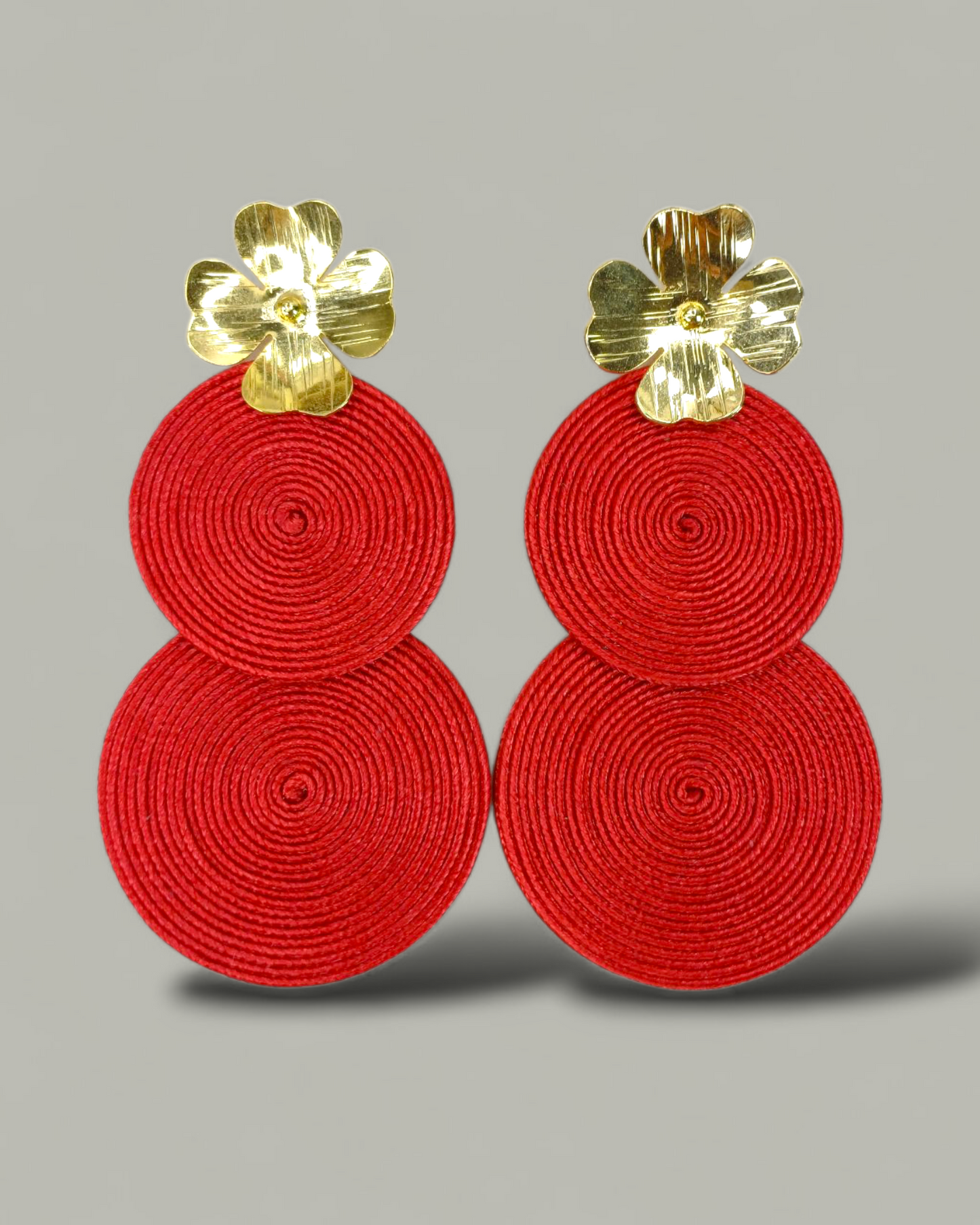 Maxi Arete Soutache Doble