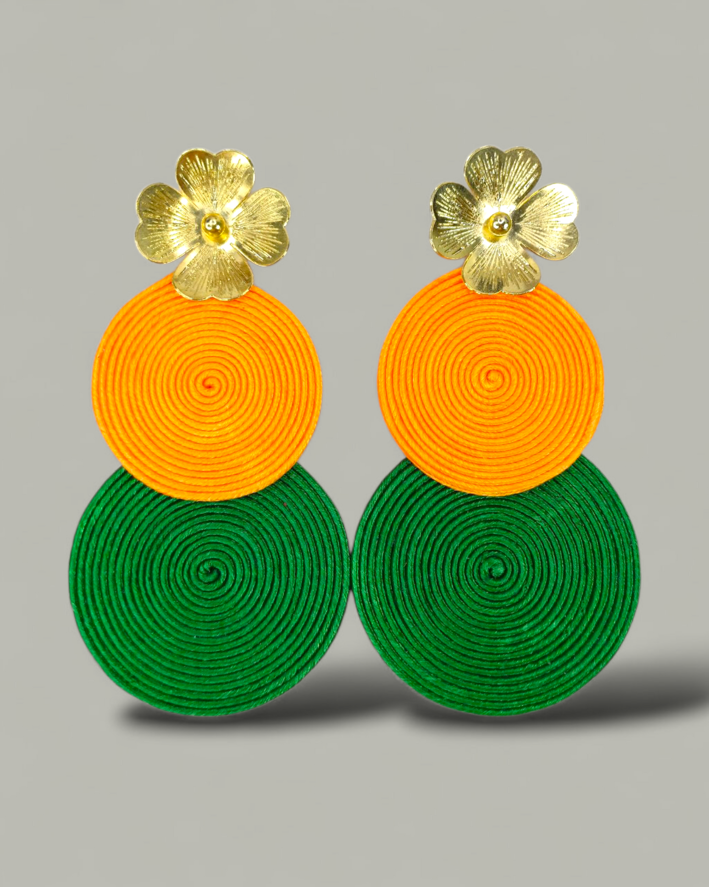 Maxi Arete Soutache Doble