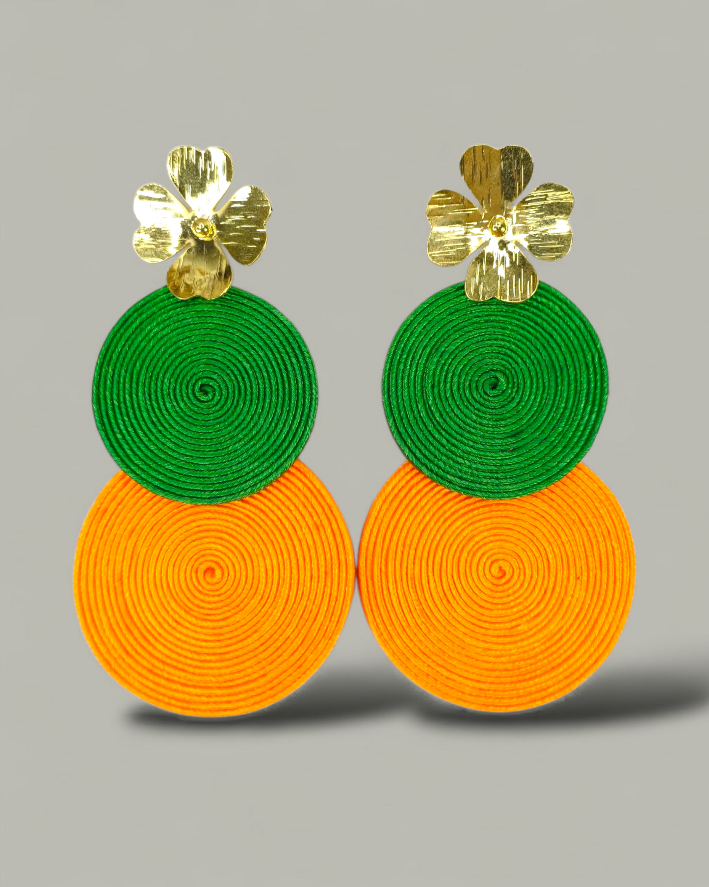 Maxi Arete Soutache Doble