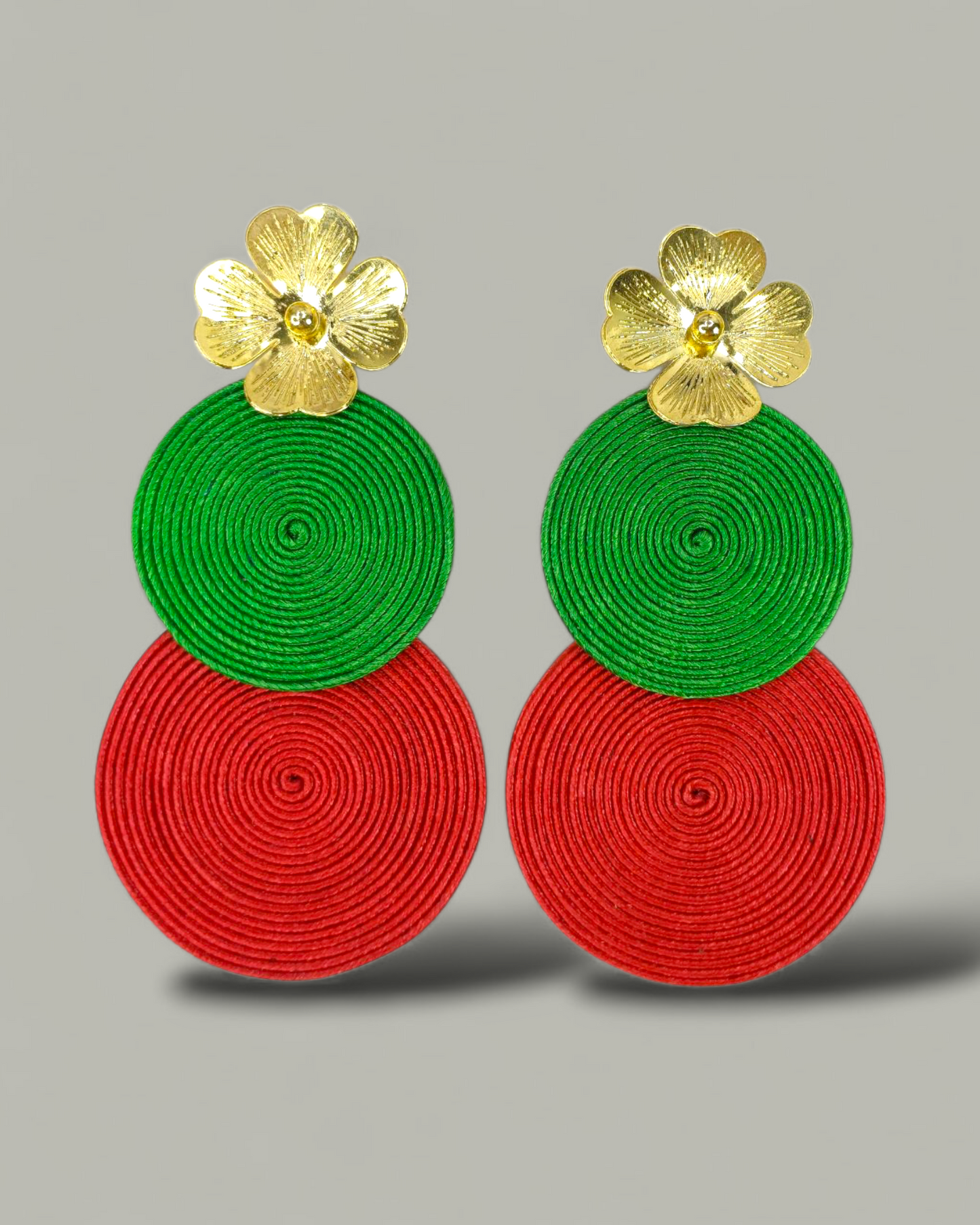 Maxi Arete Soutache Doble