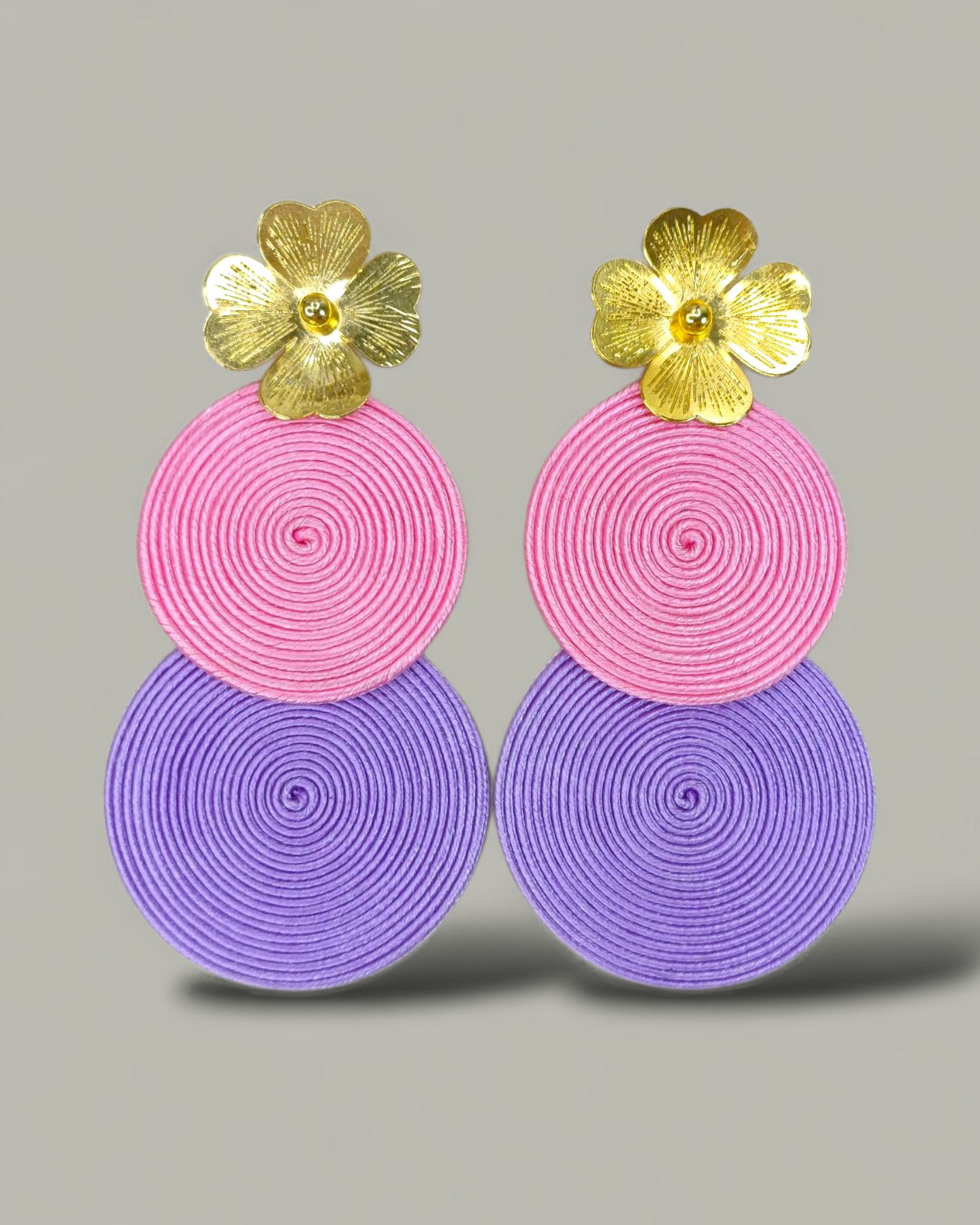 Maxi Arete Soutache Doble