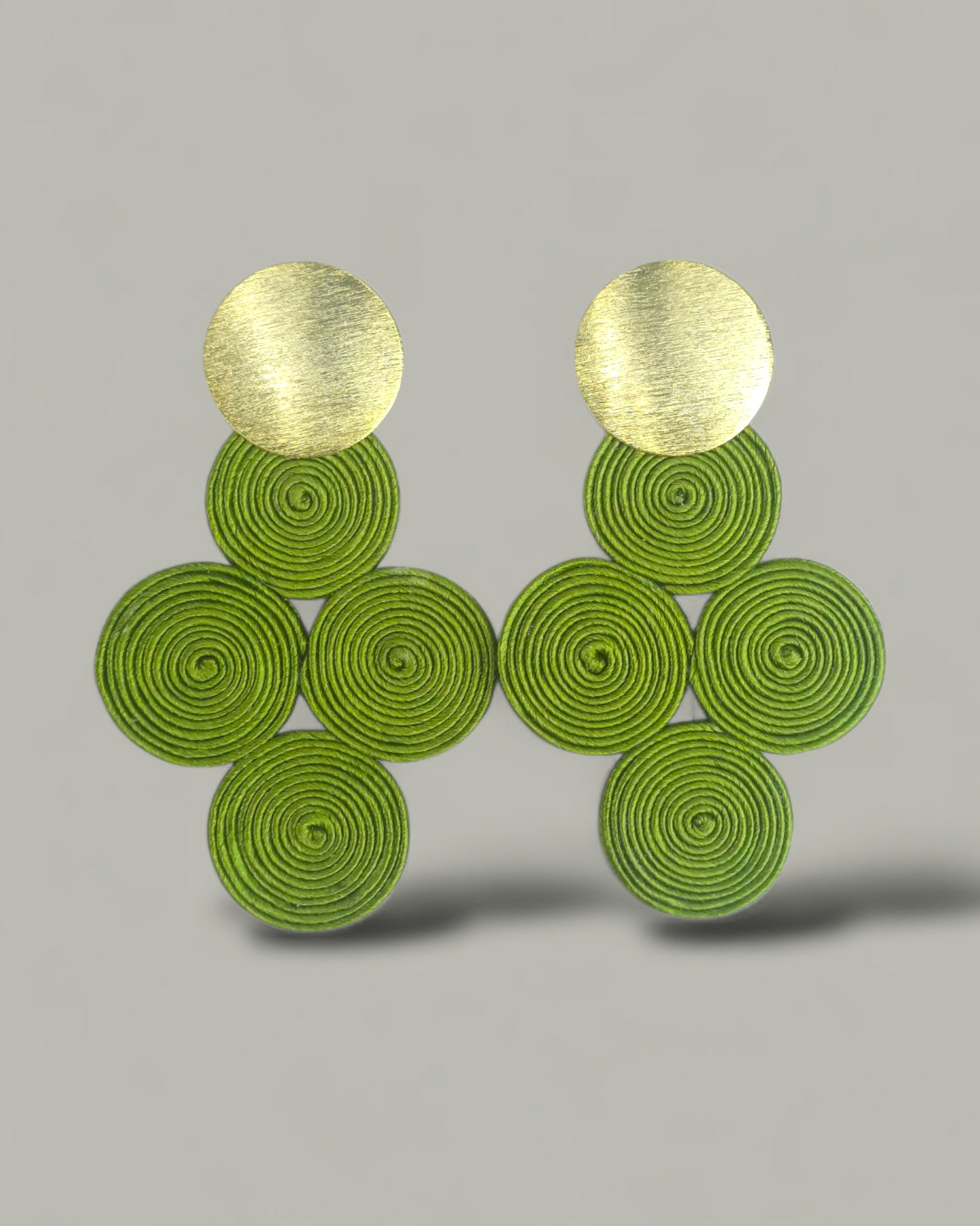 Maxi Arete Soutache 4 Circulos