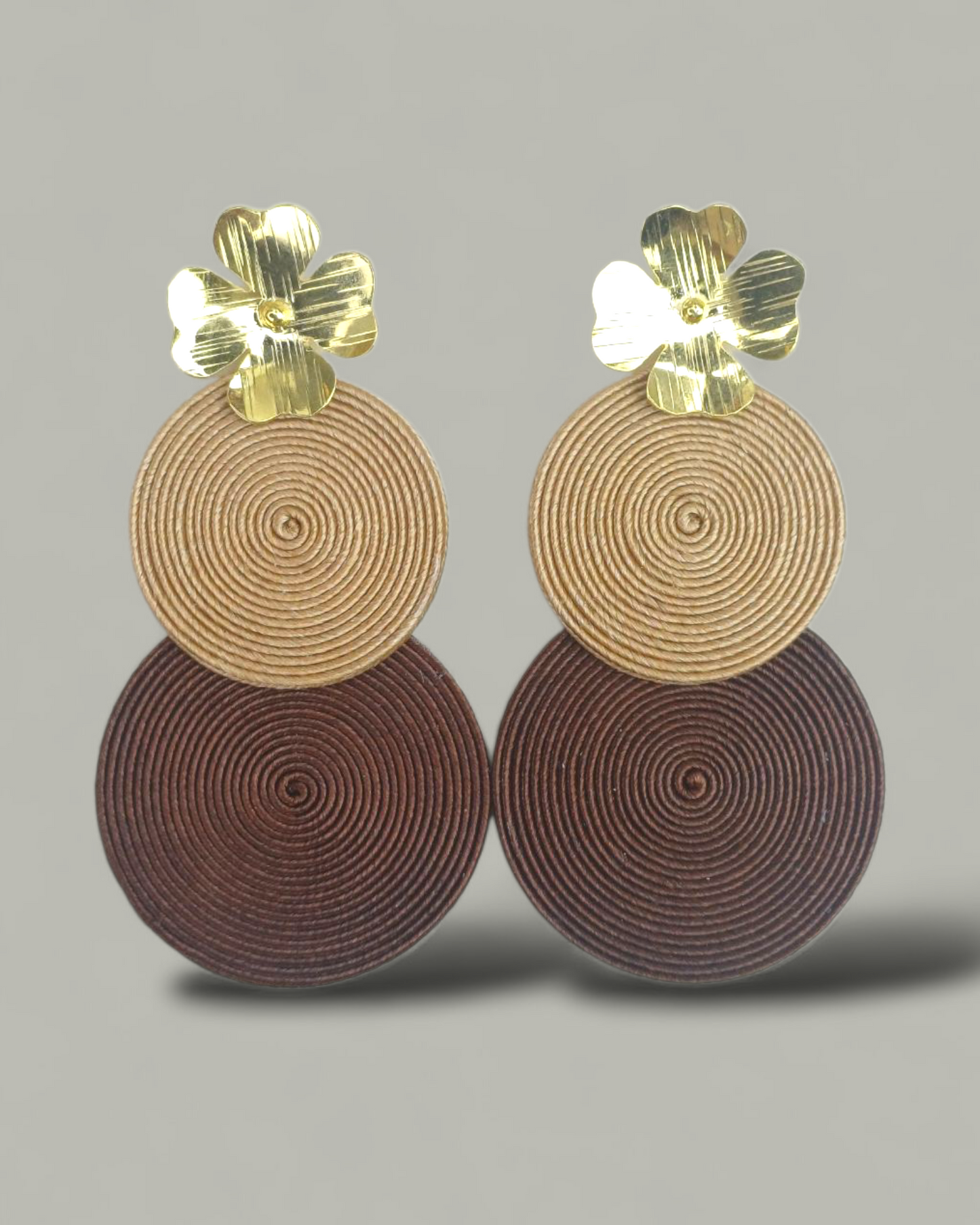 Maxi Arete Soutache Doble