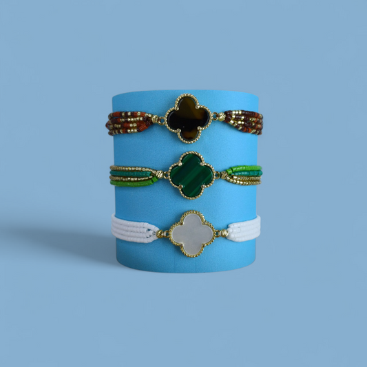 Pulseras Dije Trébol