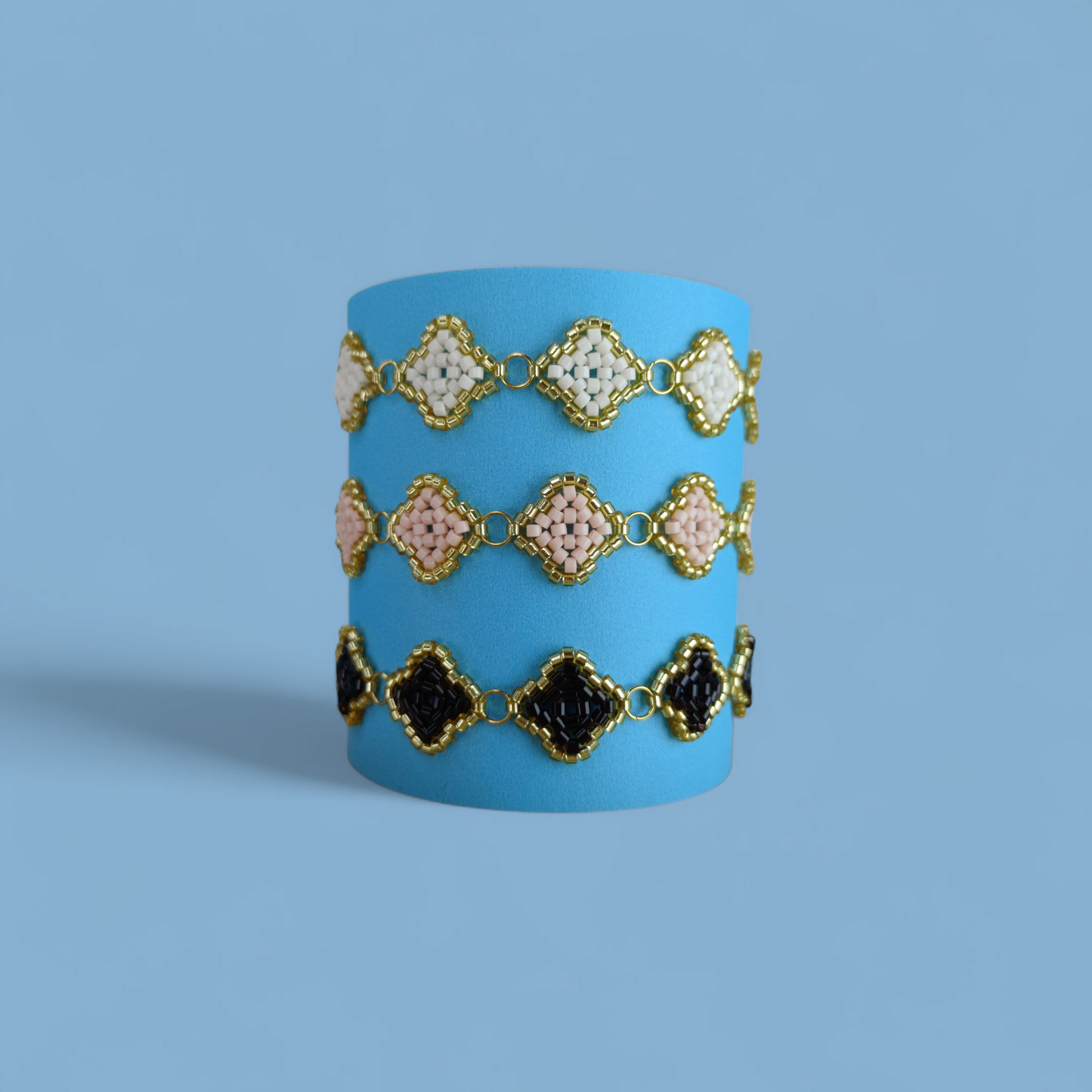 Pulsera Miyuki trebol