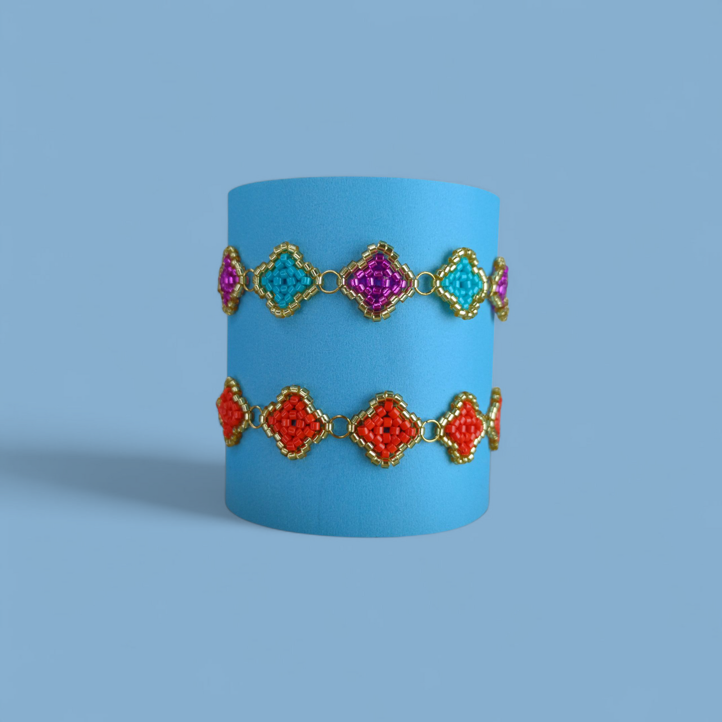 Pulsera Miyuki trebol
