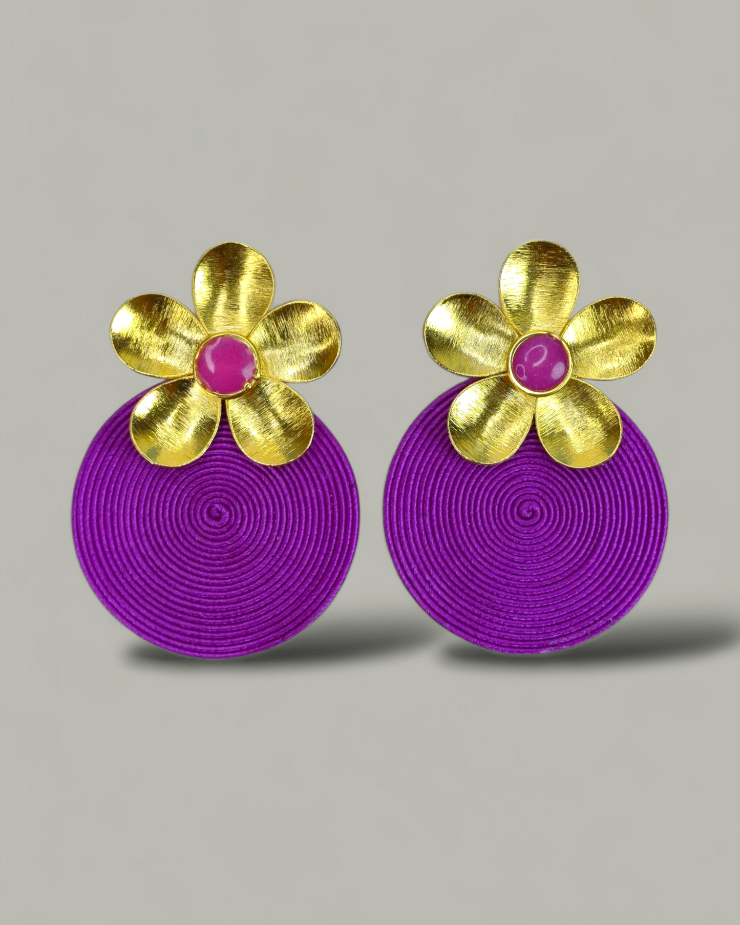 Maxi Arete Topo Flor