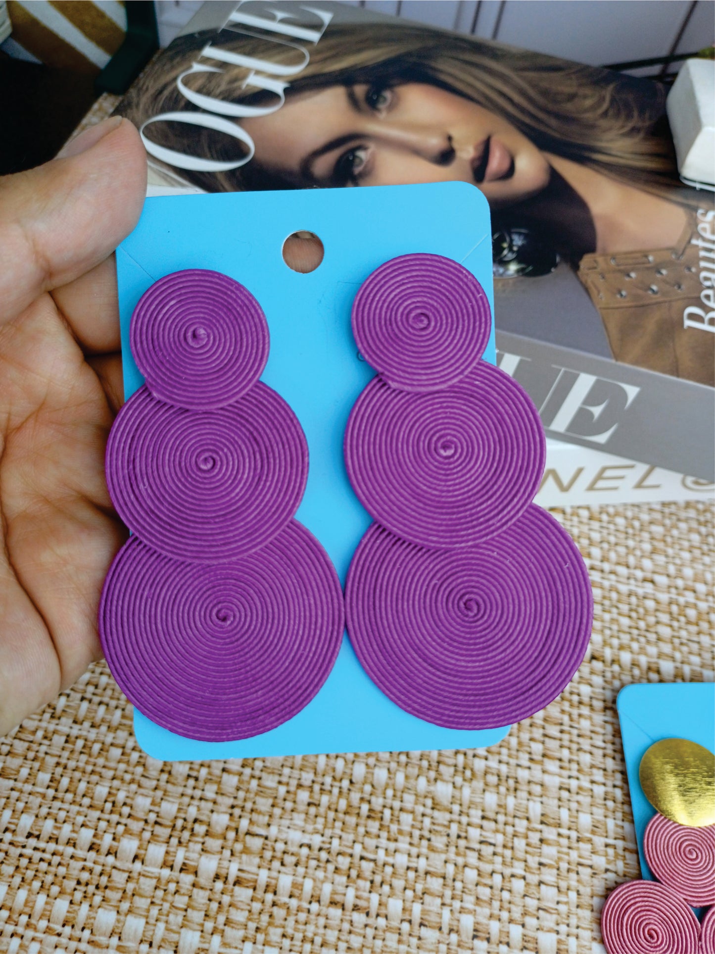 Maxi Arete triple Soutache