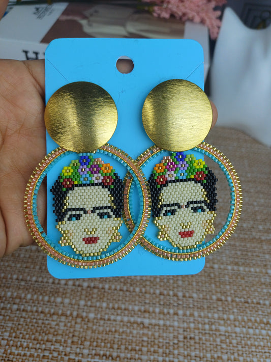 Maxi Arete Frida Kahlo