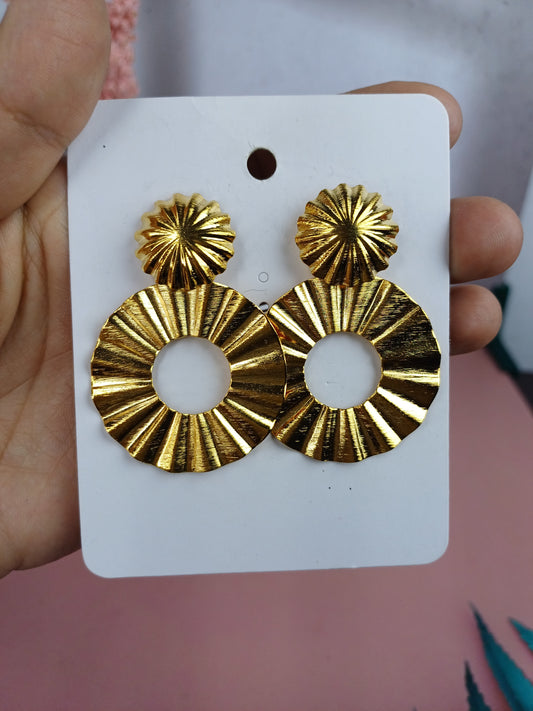 Arete Bronce diamantado
