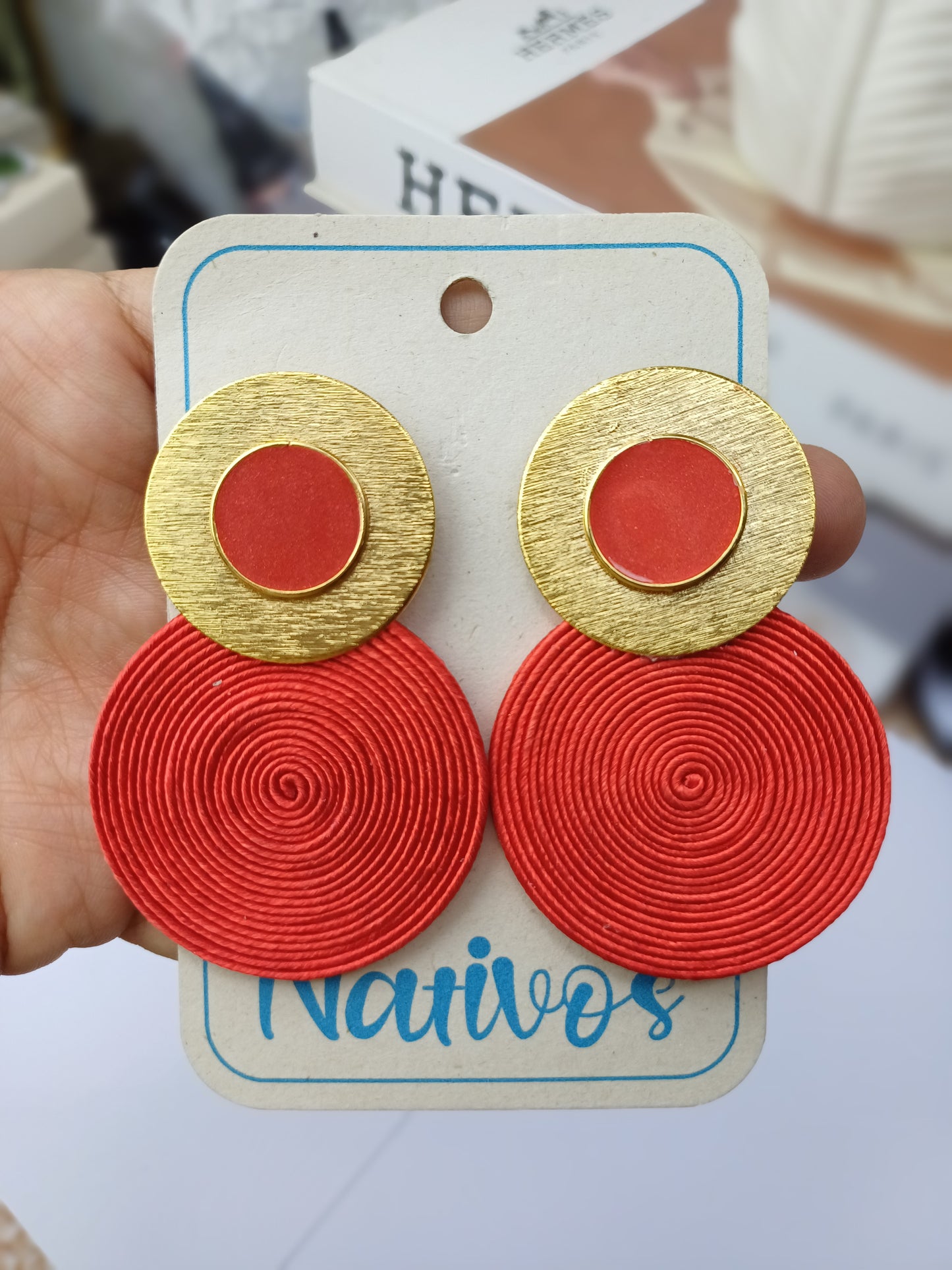 Arete Tejido Soutache