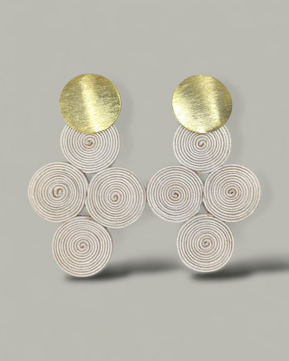 Maxi Arete Soutache 4 Circulos