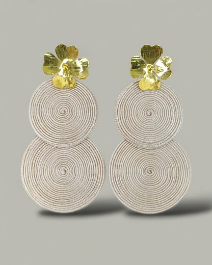 Maxi Arete Soutache Doble