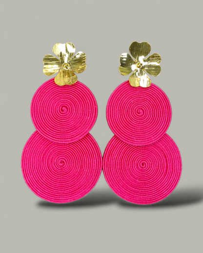 Maxi Arete Soutache Doble