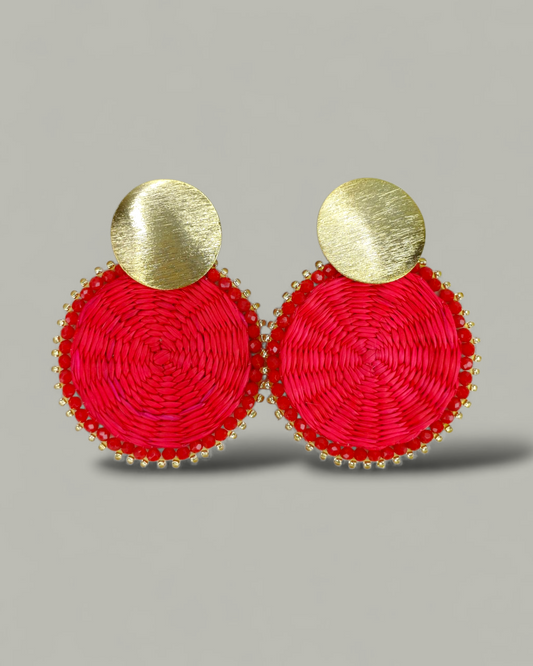 Arete Mediano Iraca tejido