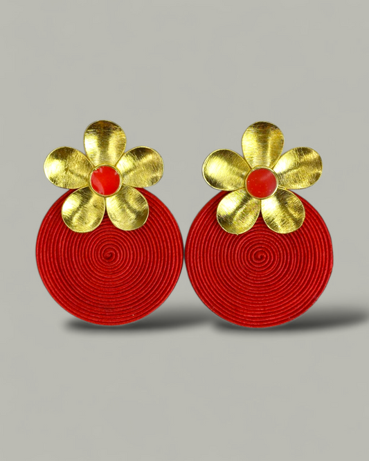 Maxi Arete Topo Flor